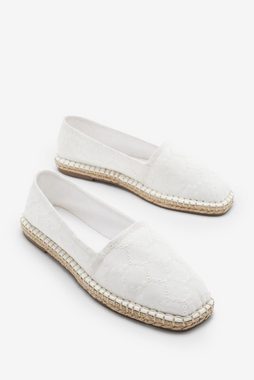 Next Forever Comfort Espadrilles, eckige Zehenpartie Slipper (1-tlg)