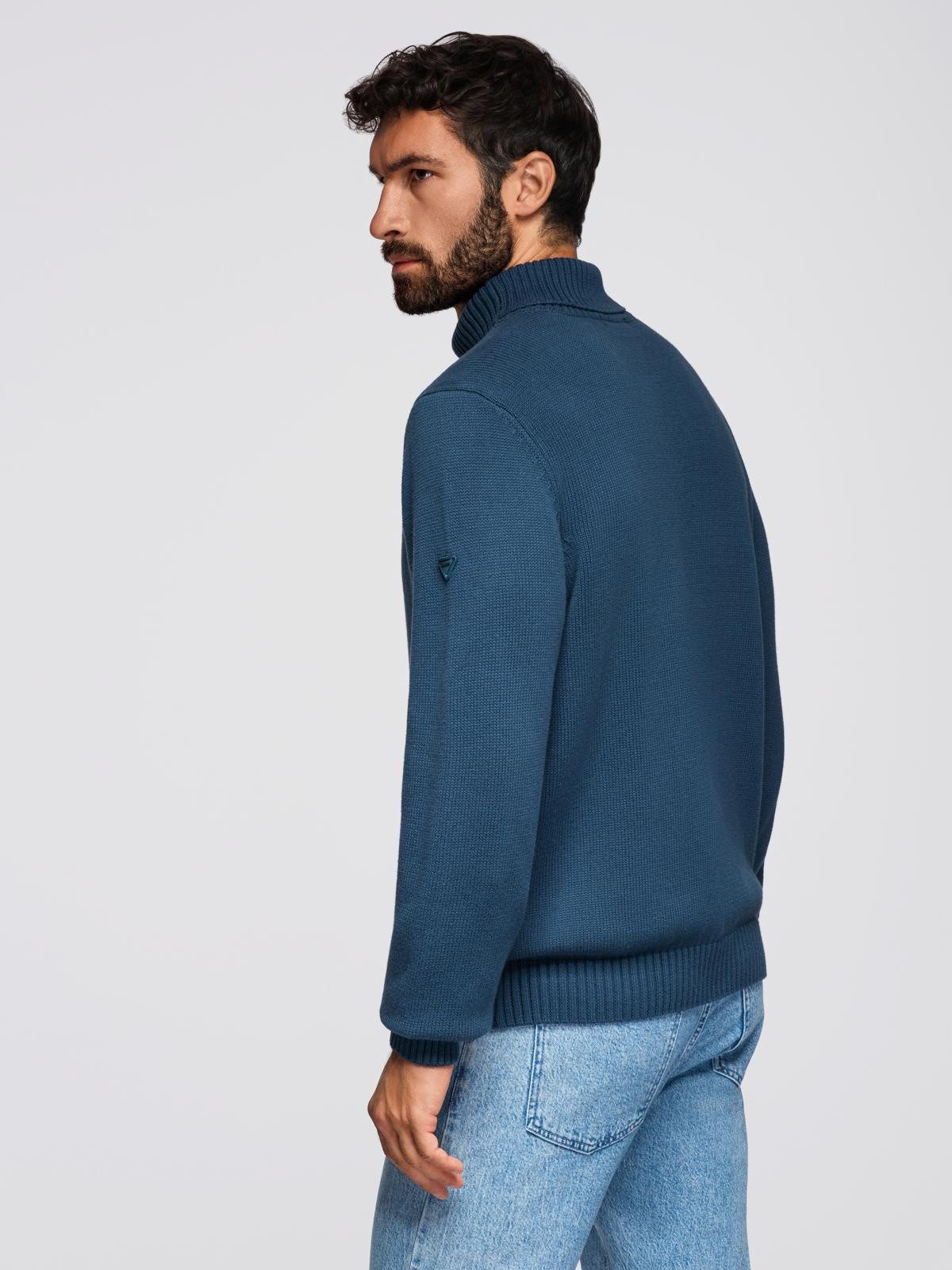 OMBRE Rollkragenpullover Strickpullover mit Rollkragen