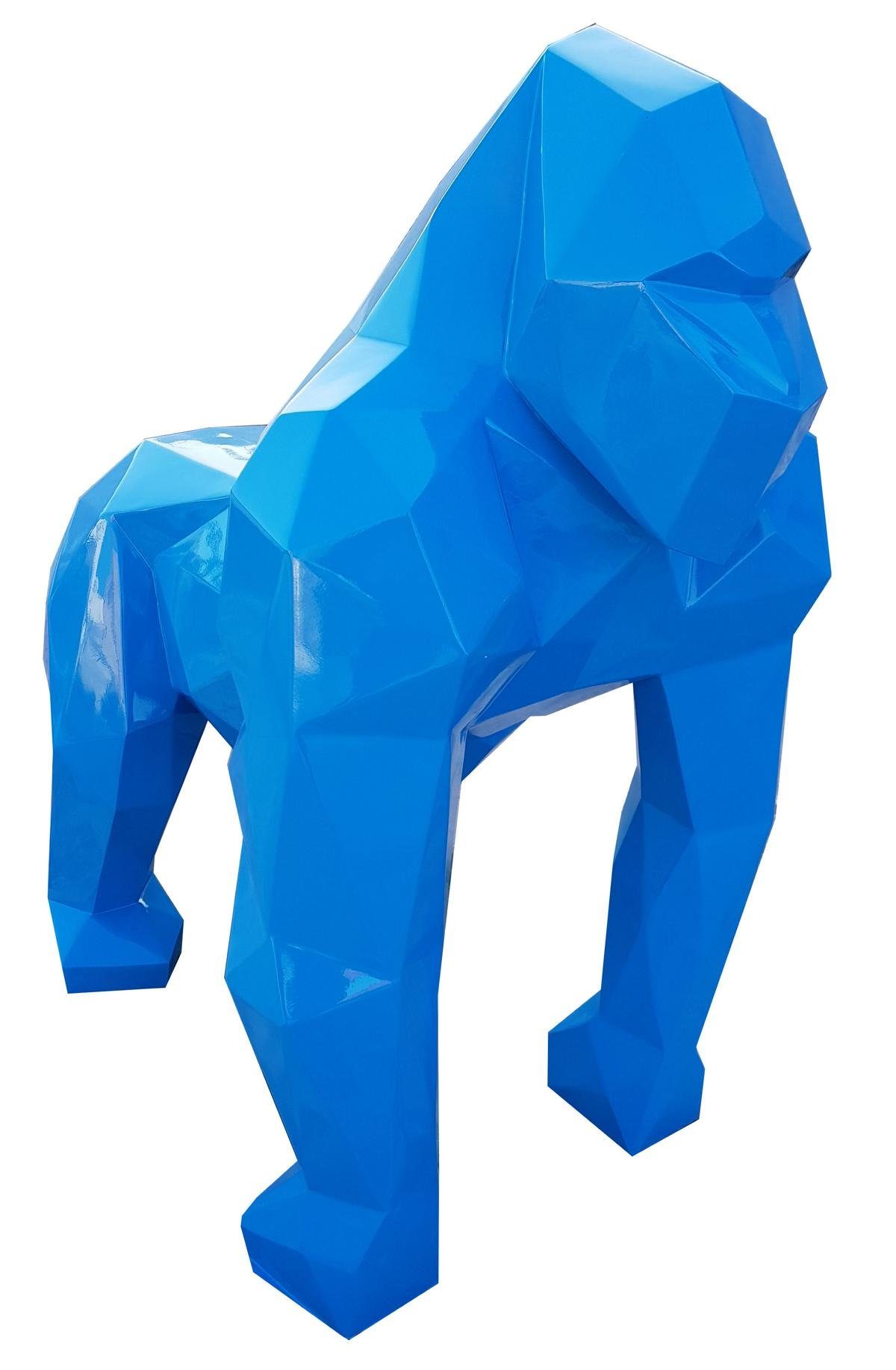 JVmoebel Dekofigur Abstrakte Deko Figur Statue Skulptur 128cm Figuren Gorilla, Made in Europa