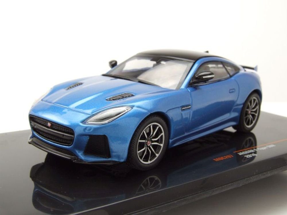 ixo Models Modellauto Jaguar F-Type SVR 2016 blau Modellauto 1:43 ixo ...