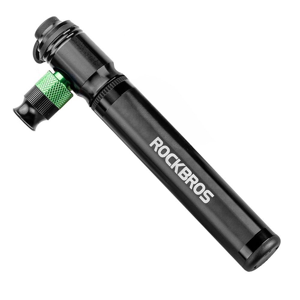 ROCKBROS CO2-Pumpe Minipumpe Fahrradpumpe Handluftpumpe (Spar-Set, 1-tlg., 5 x 2, 1 cm leicht, 21), Handpumpe & CO2, 110 PSI, Aluminium, nur 73 g