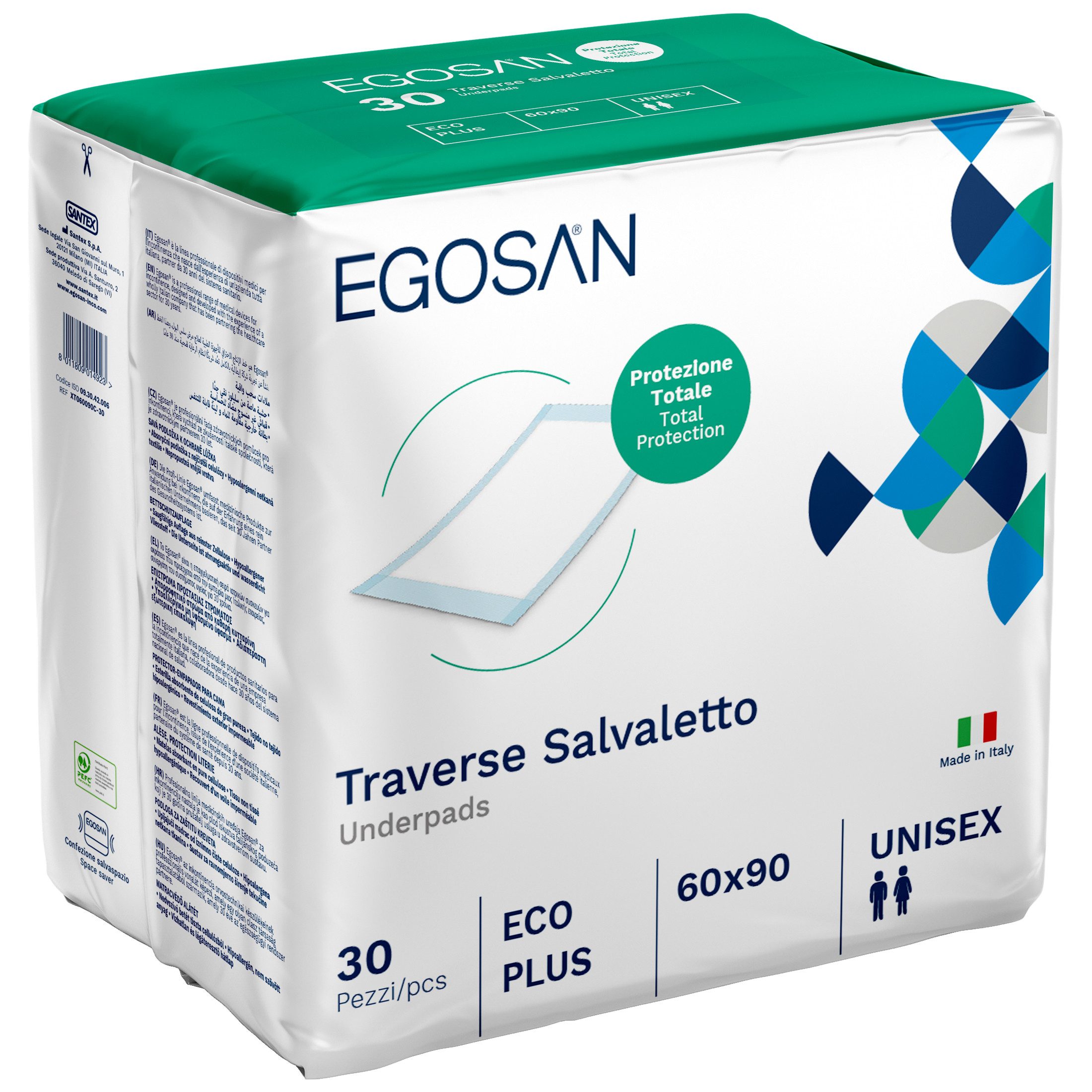 EGOSAN Inkontinenz-Sitzauflage Egosan® Bed Pad ECO PLUS - Bettschutzauflage