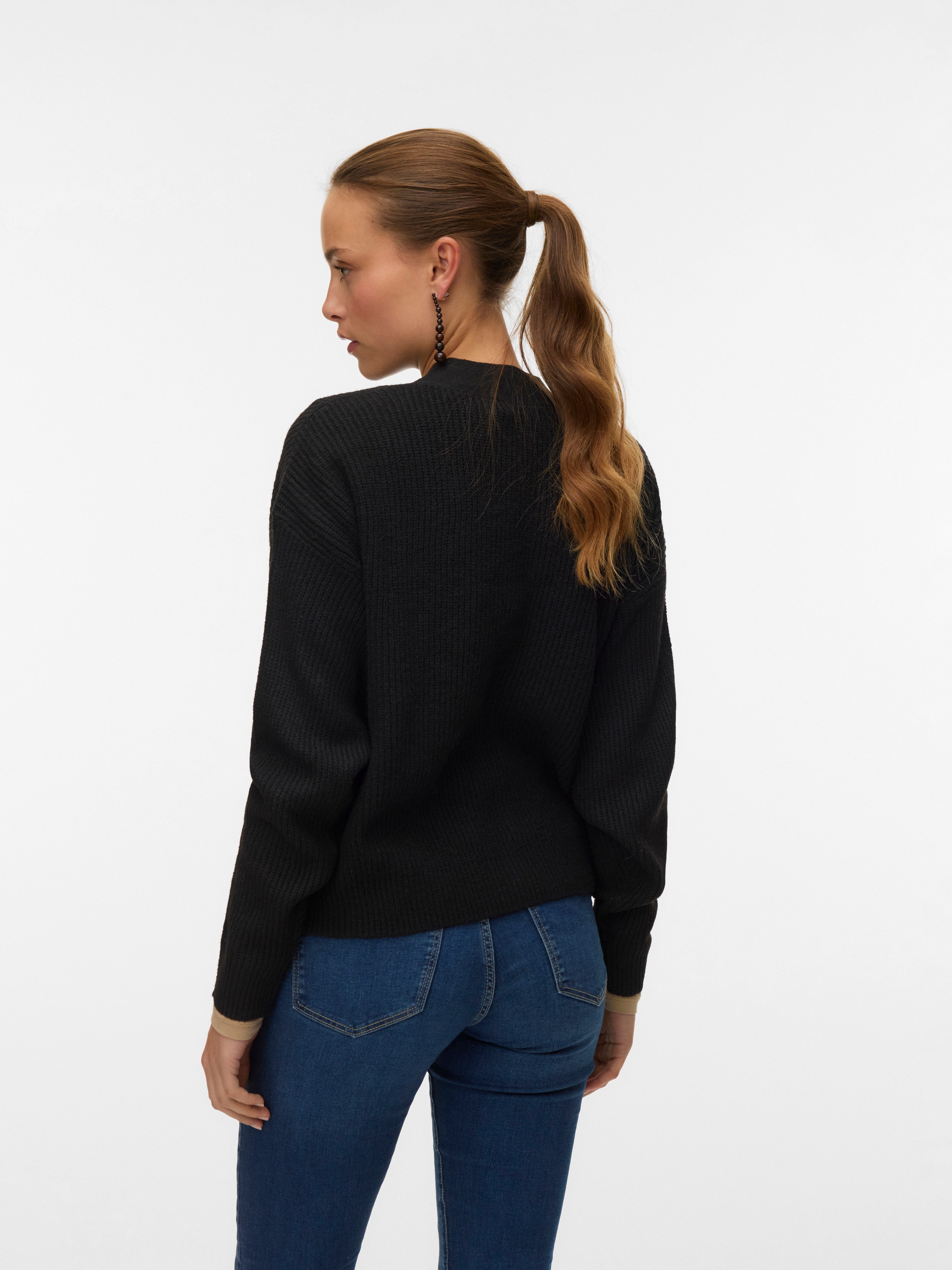 Vero Moda Strickjacke VMARIES LS V-NECK günstig online kaufen