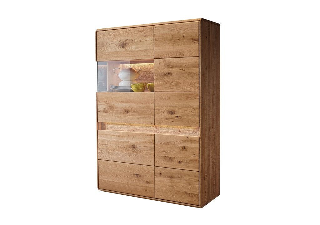 Main Möbel Highboard Highboard links 103x152cm Wildeiche Berlin