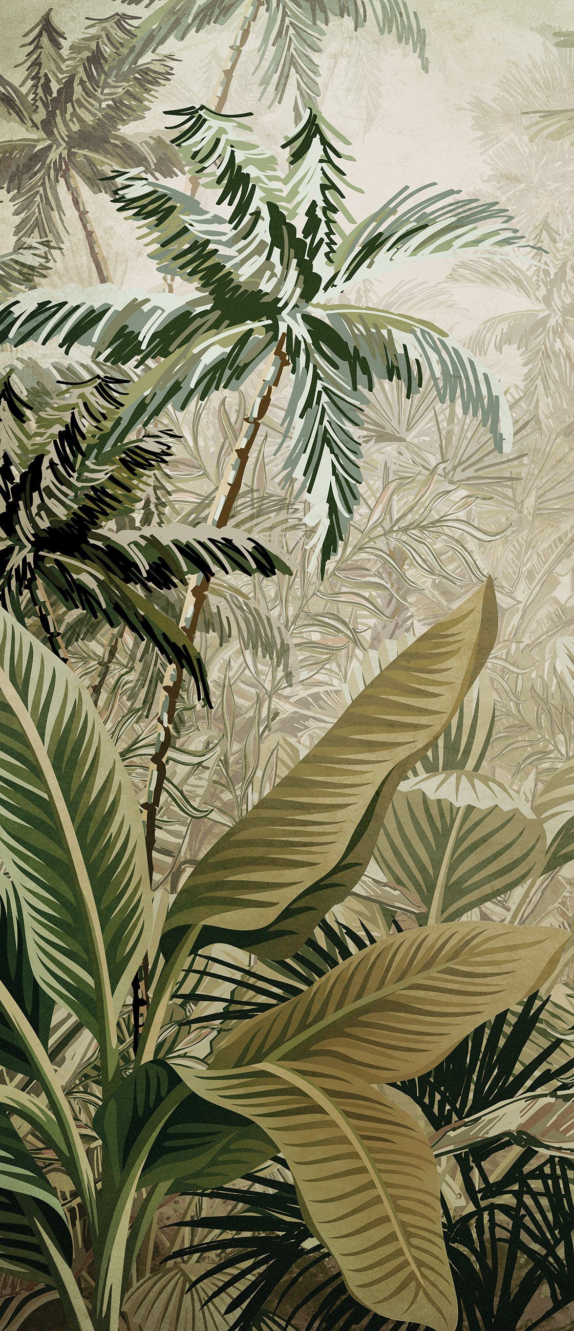 Wallarena Türtapete Selbstklebend Wald Natur Amazonia günstig online kaufen