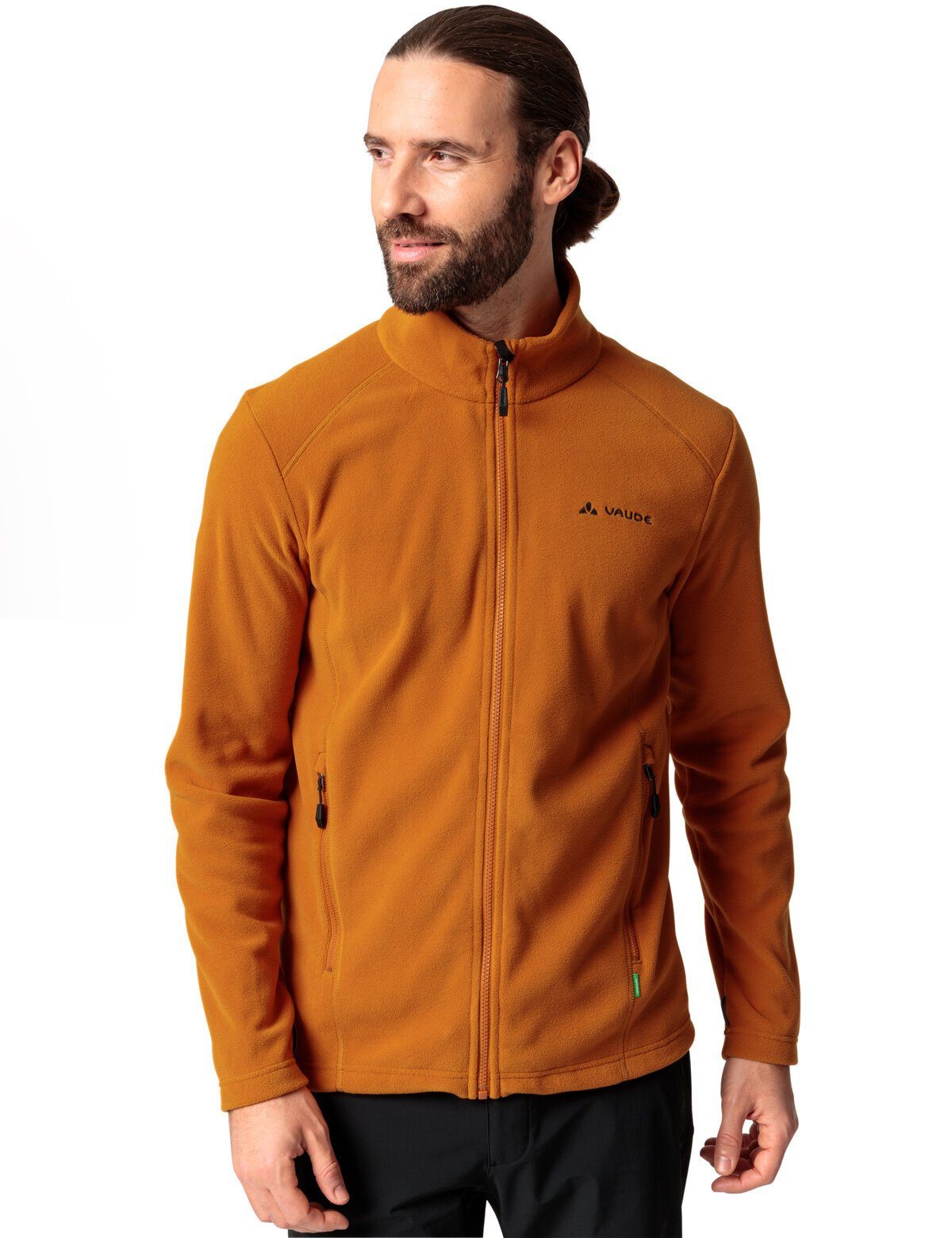 VAUDE Jacket II Outdoorjacke kompensiert (1-St) Fleece silt Rosemoor Men's brown Klimaneutral