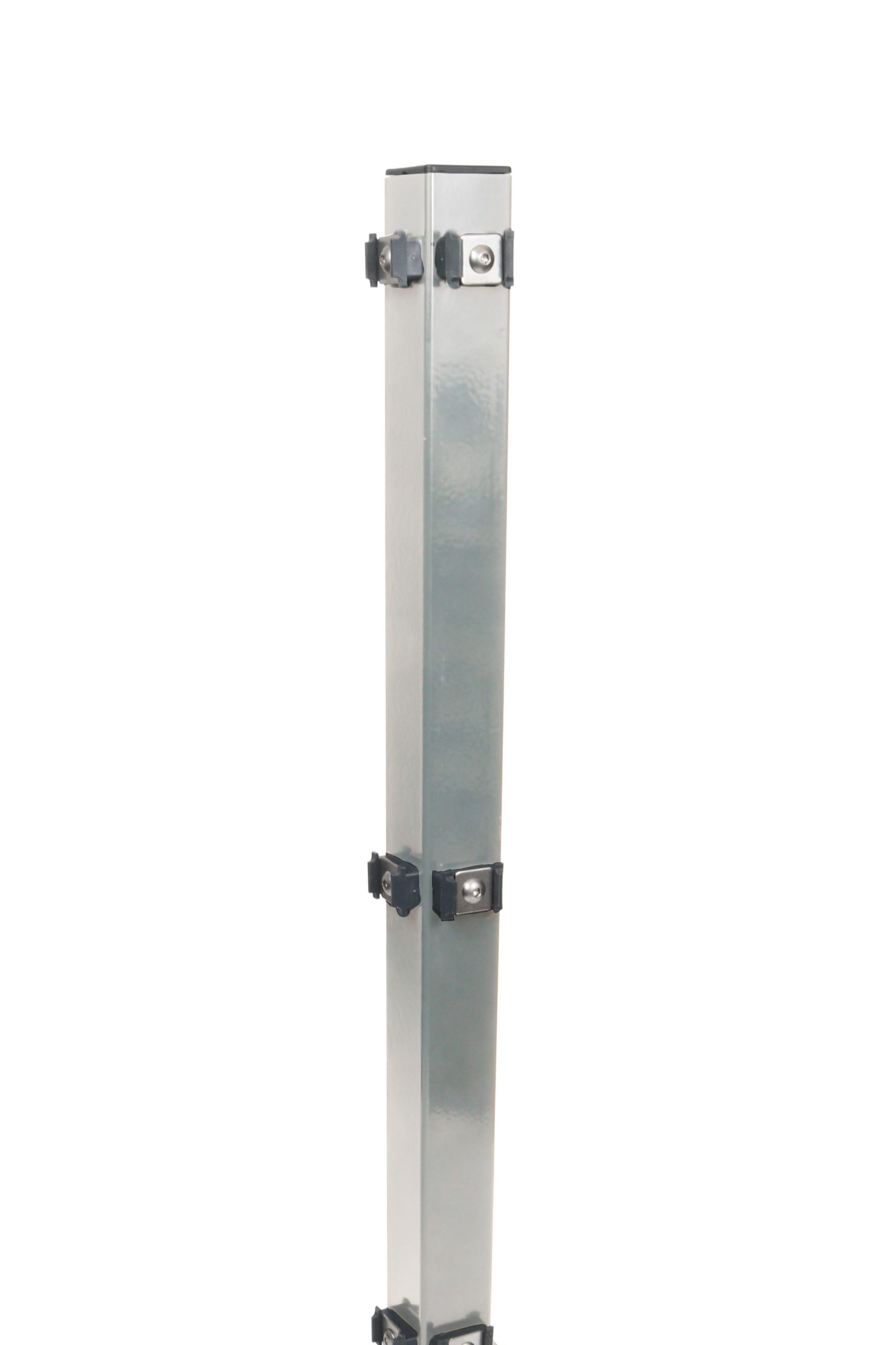 Terrasse2000 Eckpfosten Eckpfosten 60 x 60 mm für Zaunhöhe 103cm 160cm Verzinkt