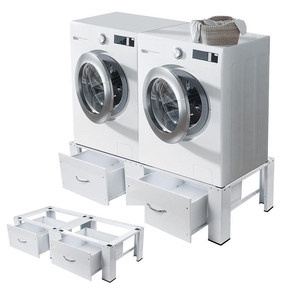 XERSEK Waschmaschinenuntergestell Stabiler Waschmaschinen-Sockel Schublade günstig online kaufen