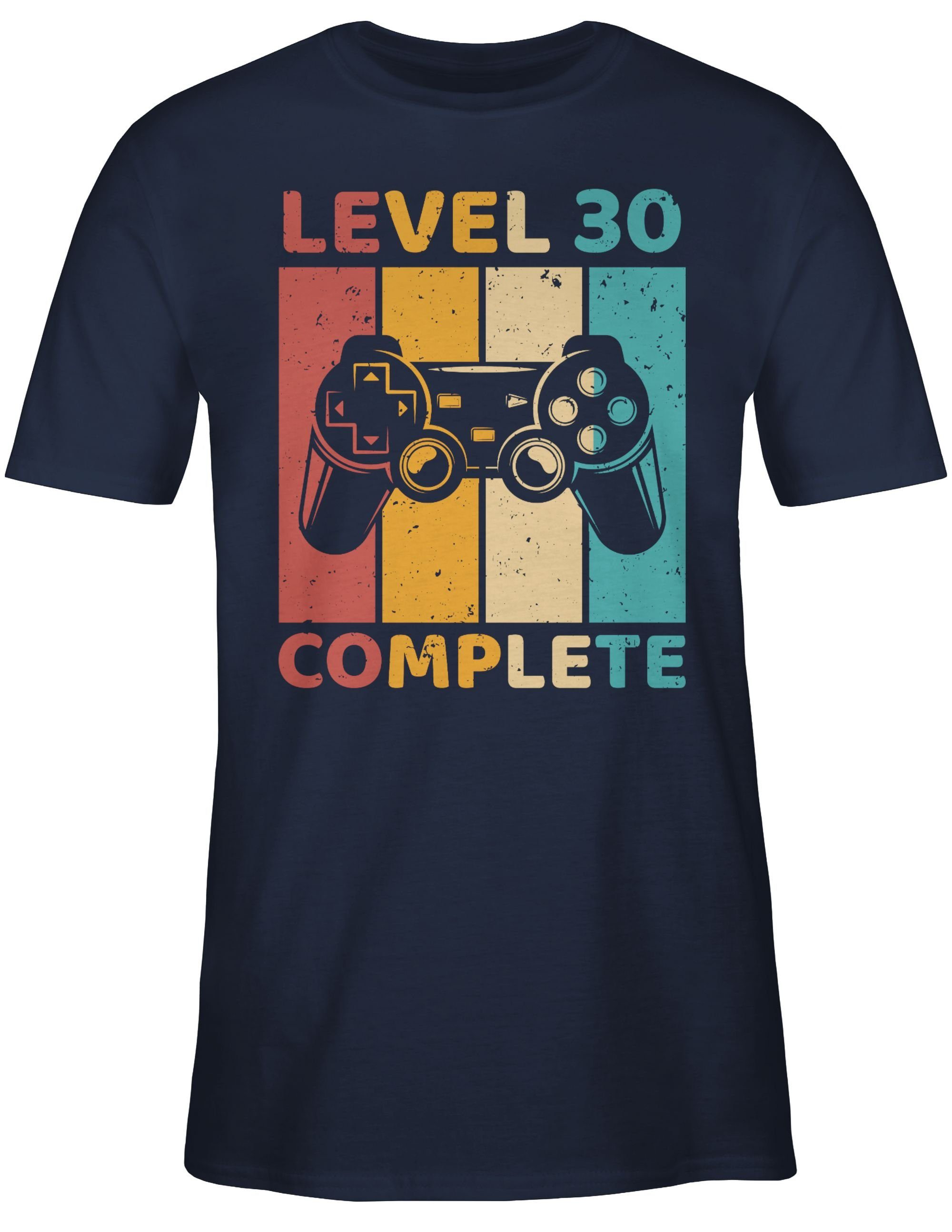 T-Shirt Level 30 Complete - Dreizig Freigeschalten Unlocked Completed - Zocker