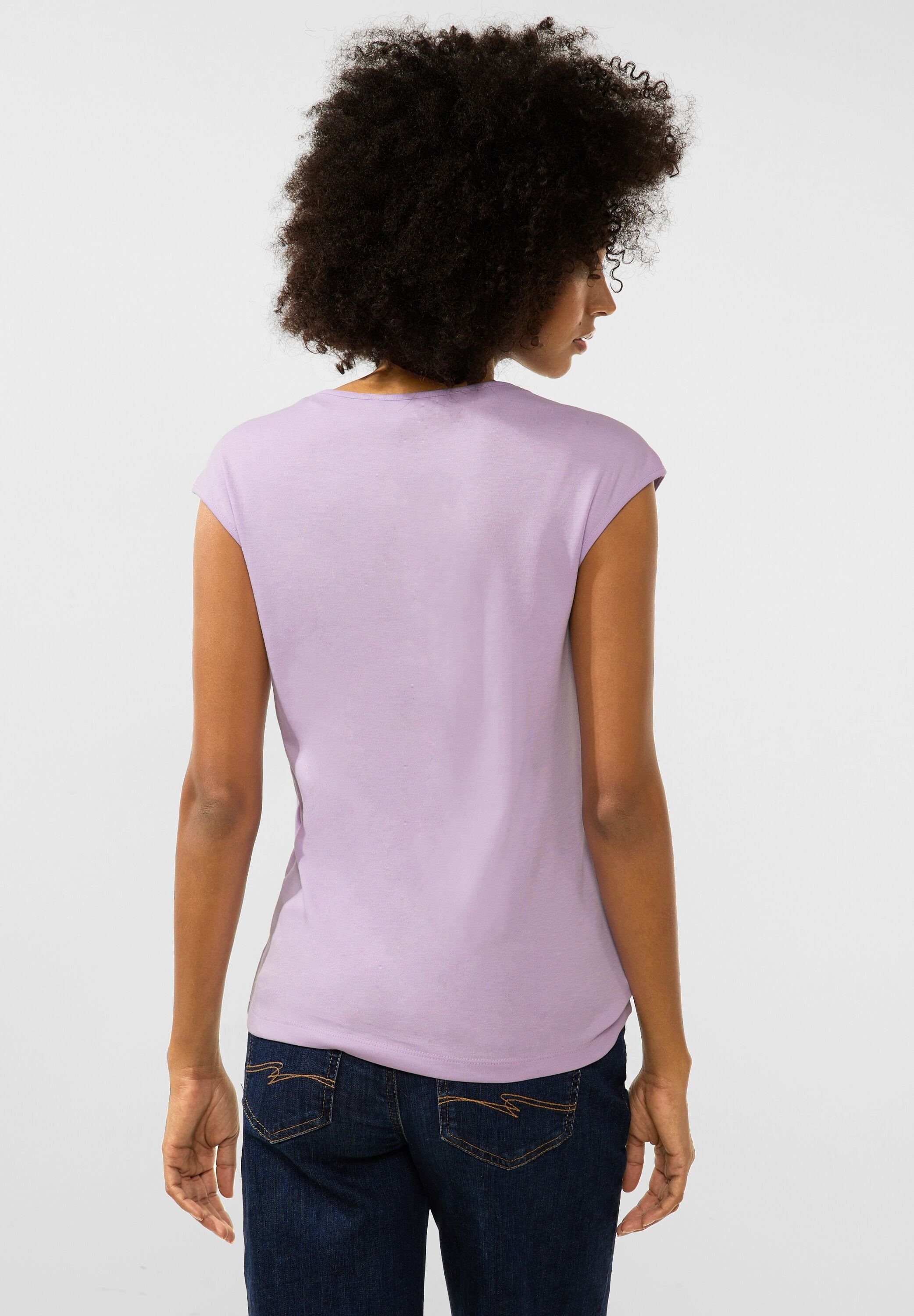 Unifarbe soft T-Shirt lilac ONE in STREET pure