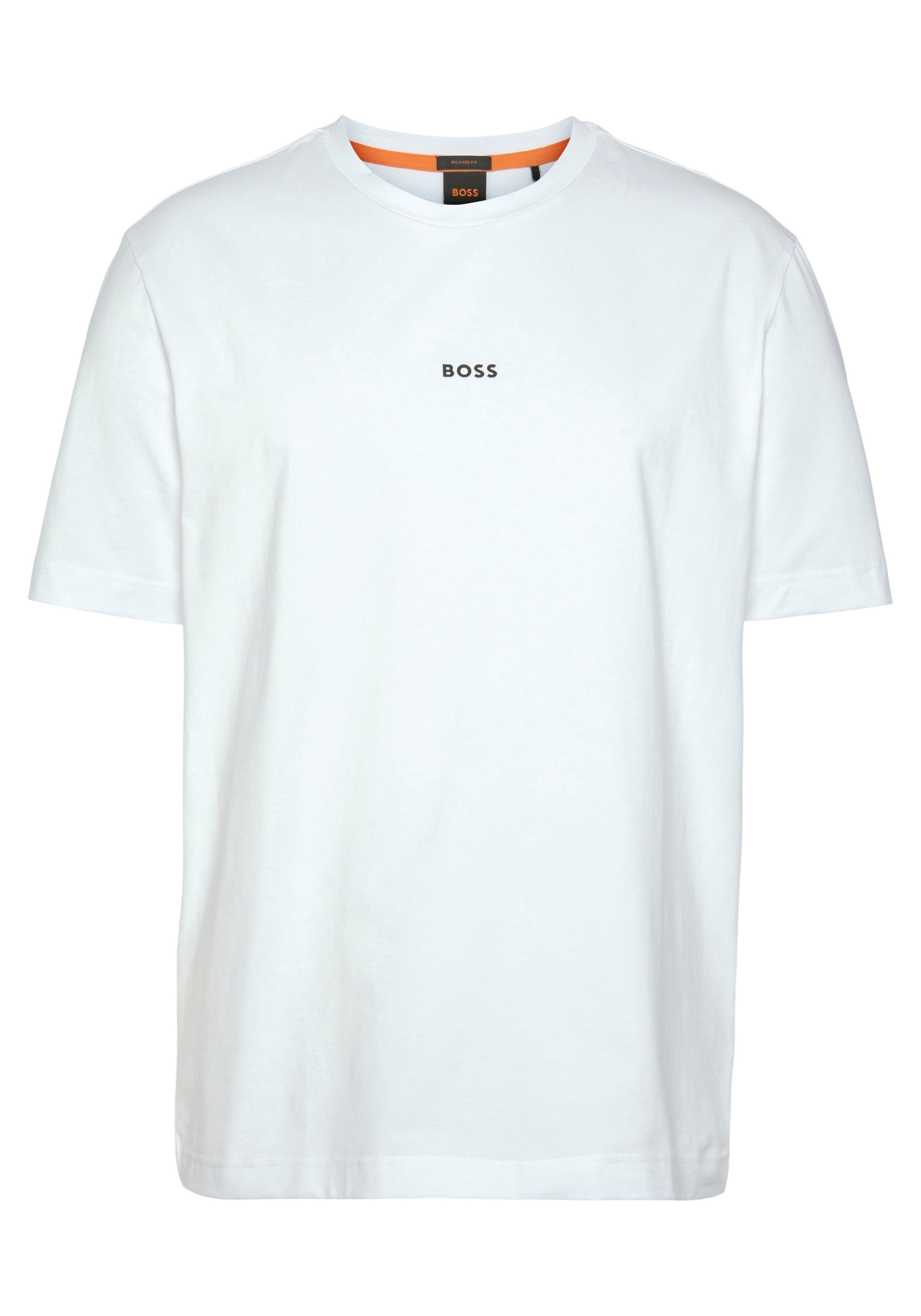 BOSS ORANGE T-Shirt TChup mit Rundhalsausschnitt. Reduzierter Preis € 30,99. Unverbindliche Preisempfehlung € 49,95
