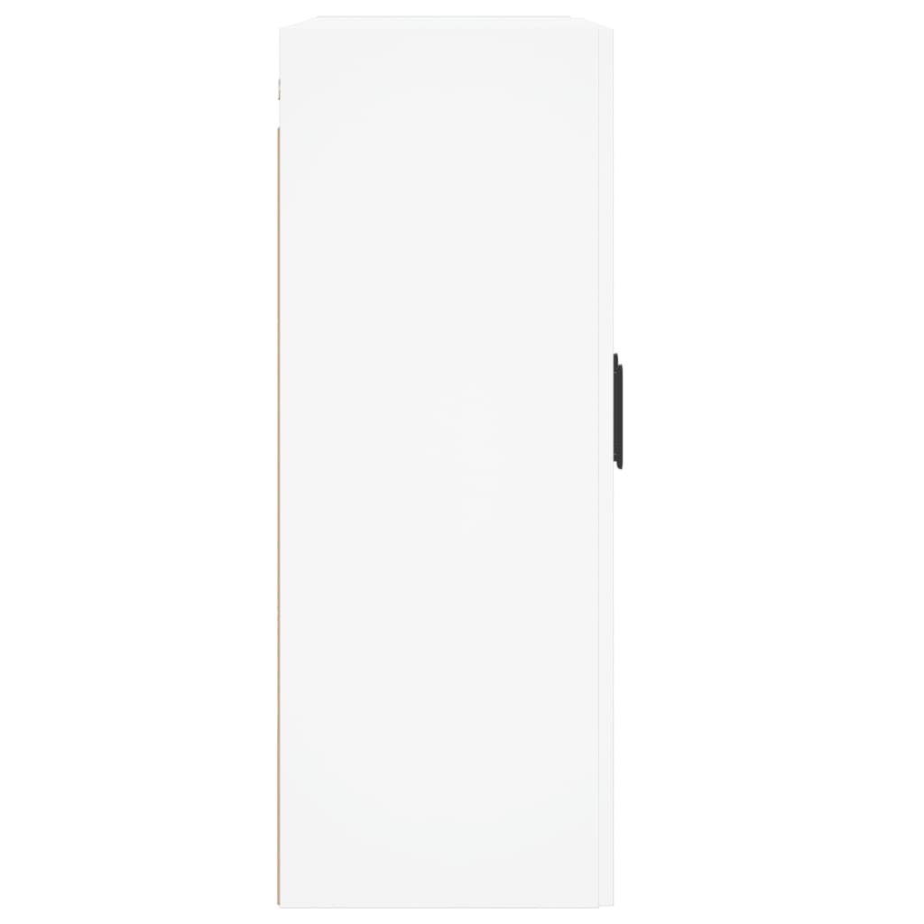 vidaXL St) Holzwerkstoff Wandschrank cm Weiß Sideboard 69,5x34x90 (1
