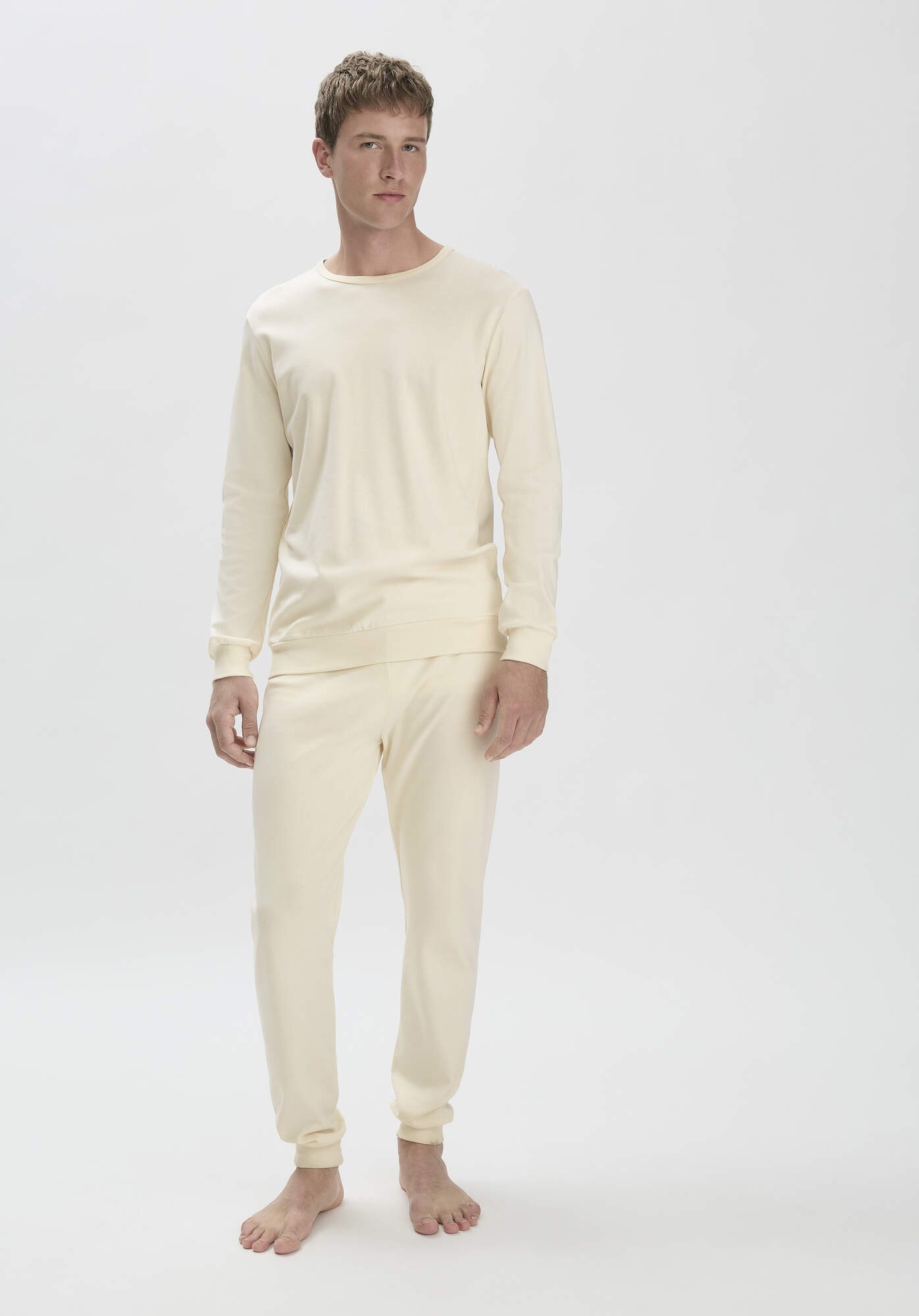 Hessnatur Pyjama PureNATURE aus reiner Bio-Baumwolle (2 tlg) günstig online kaufen