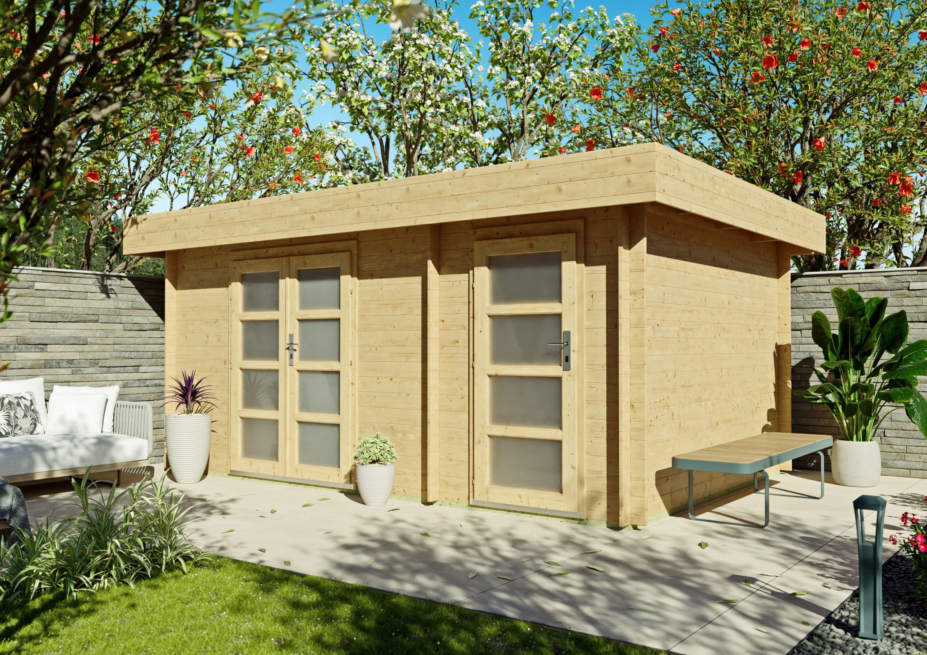 Fjordholz Gartenhaus Tekla 28