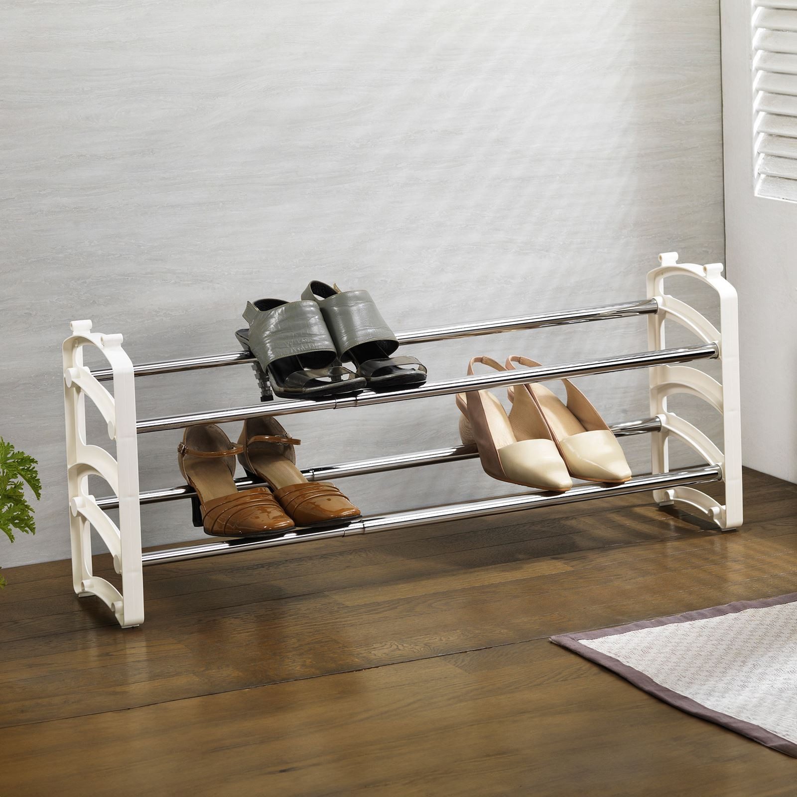IDIMEX Schuhregal TOWER, Schuhregal schmal Schuhablage Metall Schuhorganize günstig online kaufen