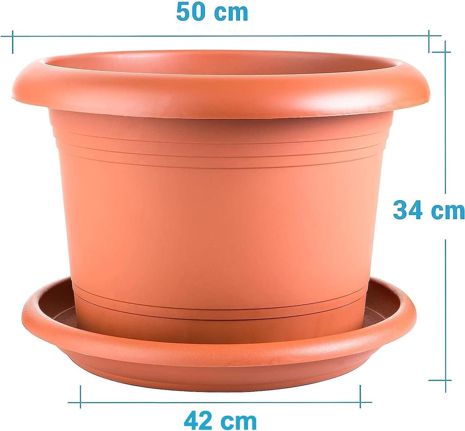 Centi Blumentopf 2er SetPflanzkübel groß außen, günstig online kaufen