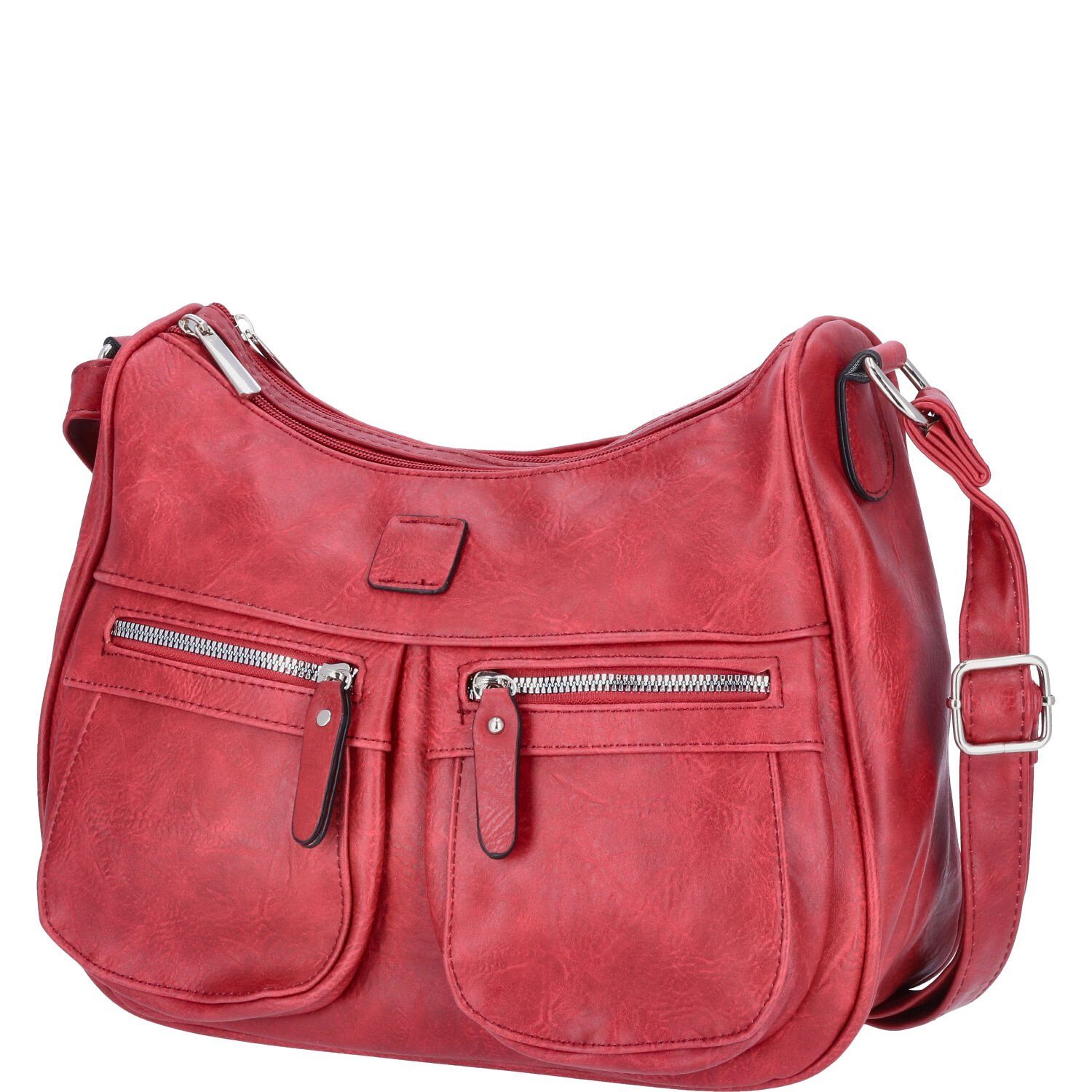 Antonio Umhängetasche Antonio Damen Handtasche rot günstig online kaufen