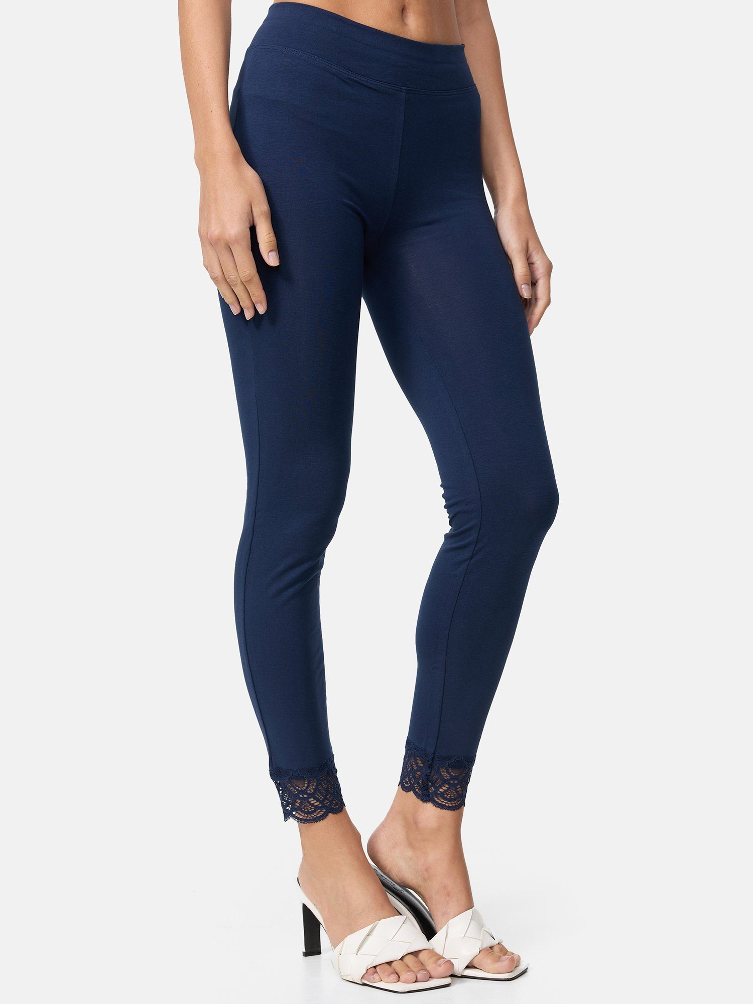 Nur Die 7/8-Leggings Relax & Go mit Spitze