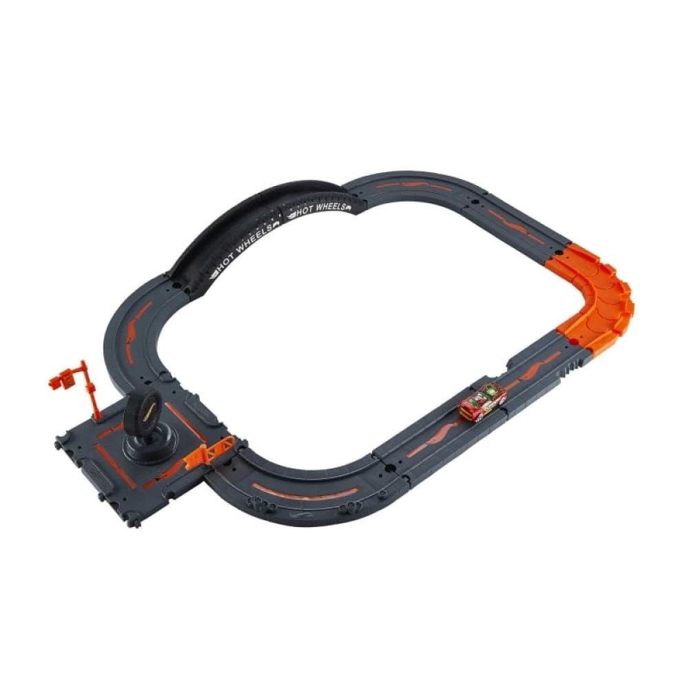 Mattel® Autorennbahn Hot Wheels City Track Pack 10137622, 10 teilig Erweiterung Rennbahn Autorennstrecke Streckenteile