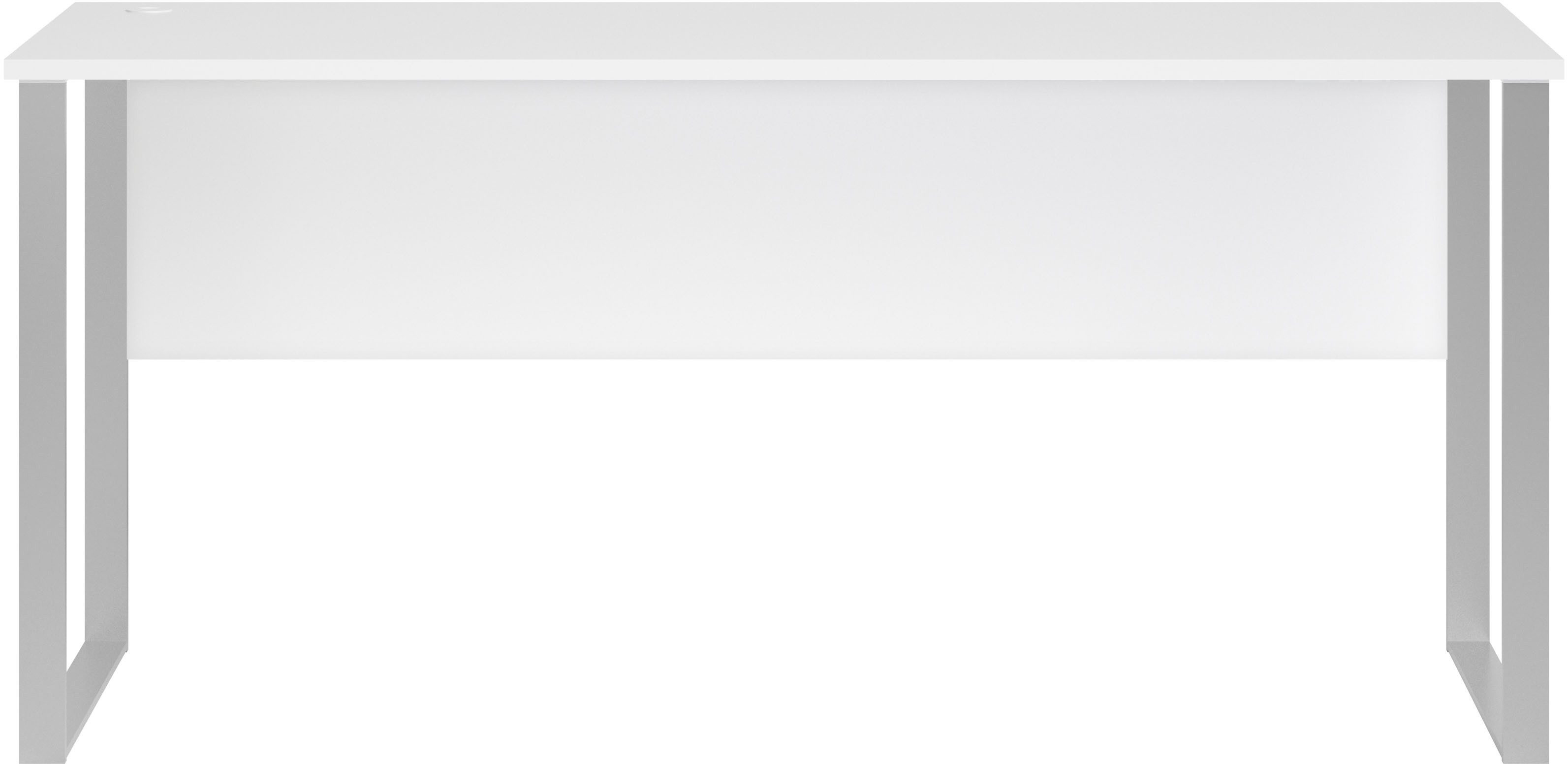 BEGA OFFICE Schreibtisch Amanda (1-St), Kabeldurchlass, Metallkufen, Breite günstig online kaufen