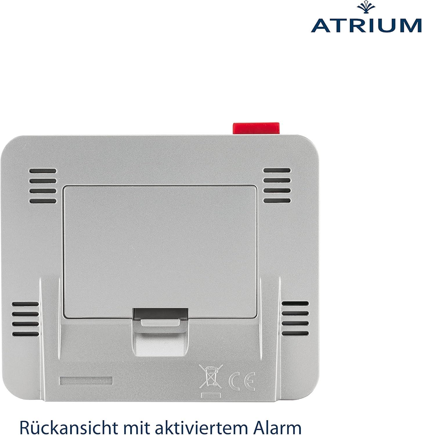 Atrium Funkwecker A760 Snooze Licht Datum Temperaturanzeige Digitalwecker Schlafzimmer – Bild 3 von 5