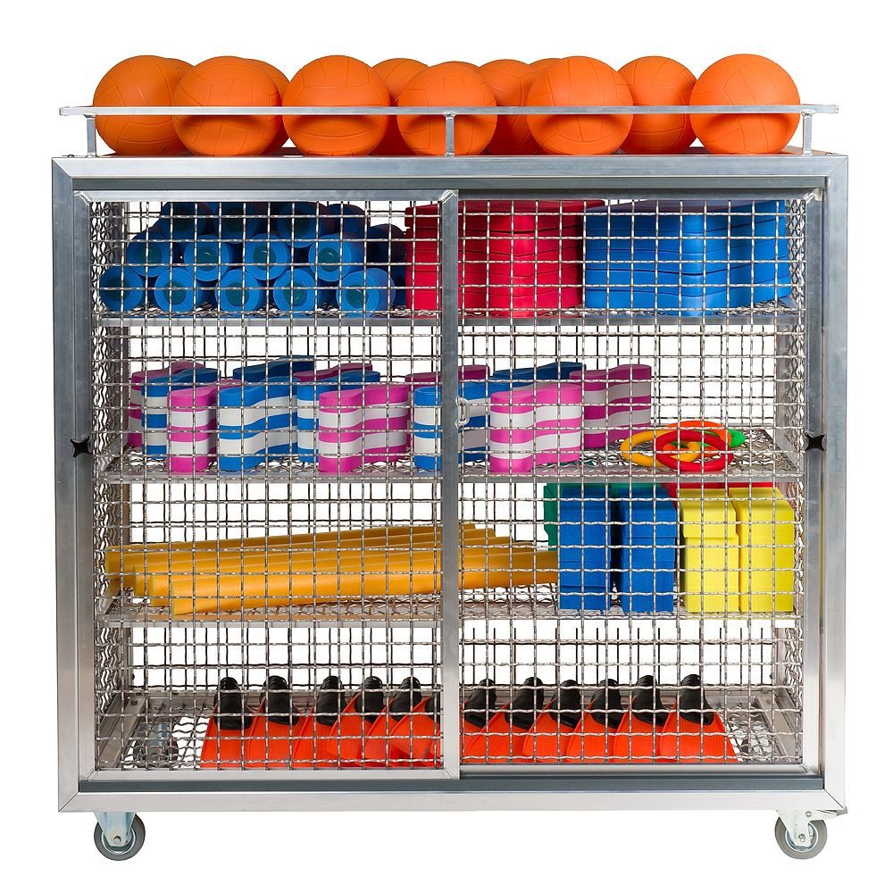 Organizer Gitterregalwagen Schwimmbad