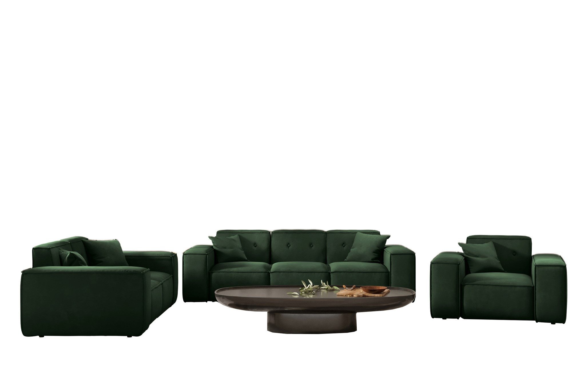 Fun Möbel Polstergarnitur Sofaset Designersofa CESINA günstig online kaufen