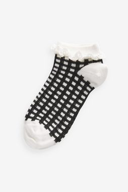 Next Sneakersocken Sneaker-Socken mit Lochstickerei, 5er-Pack (1-Paar)