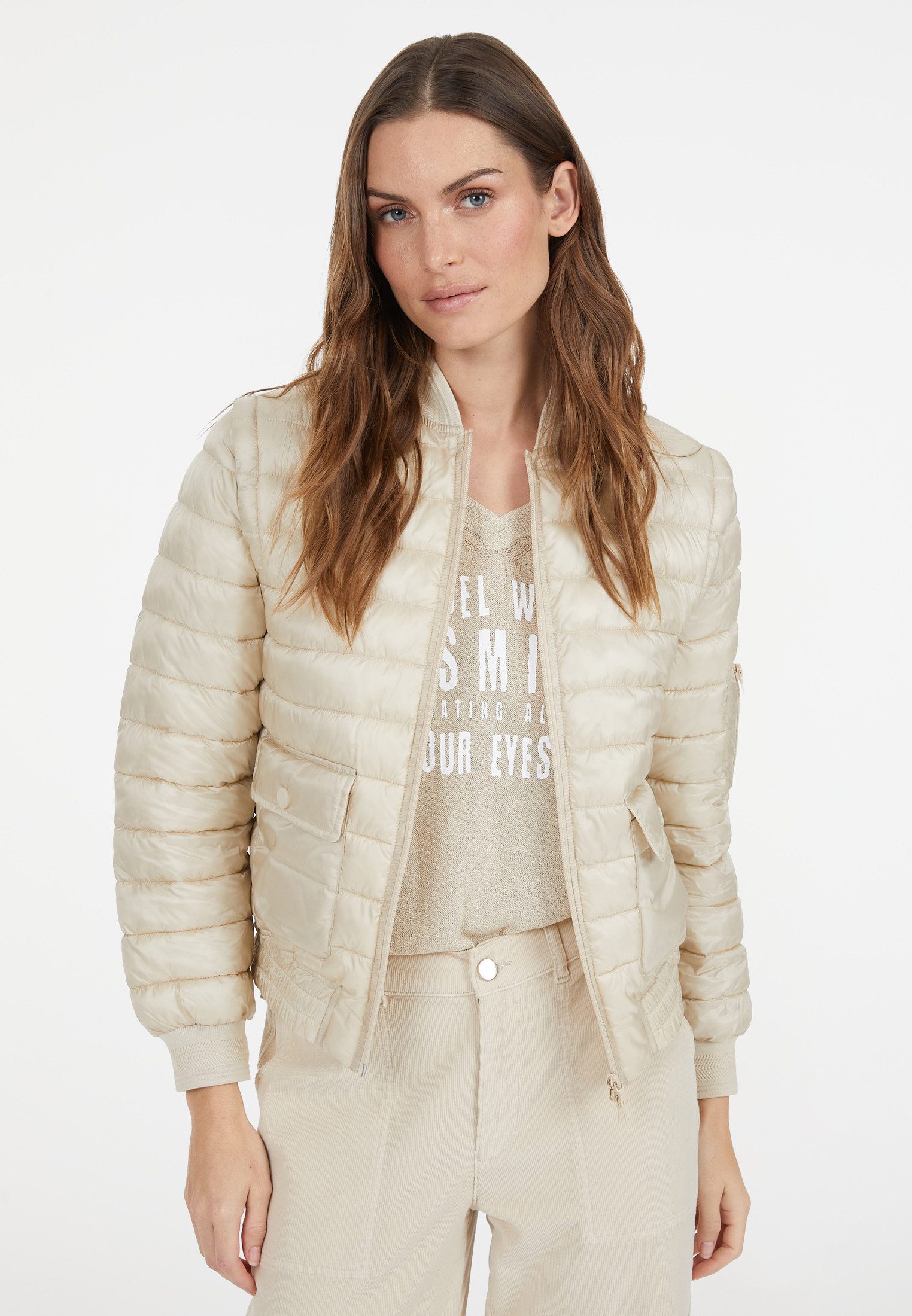 MARC AUREL Bomberjacke mit abtrennbaren Ärmeln günstig online kaufen