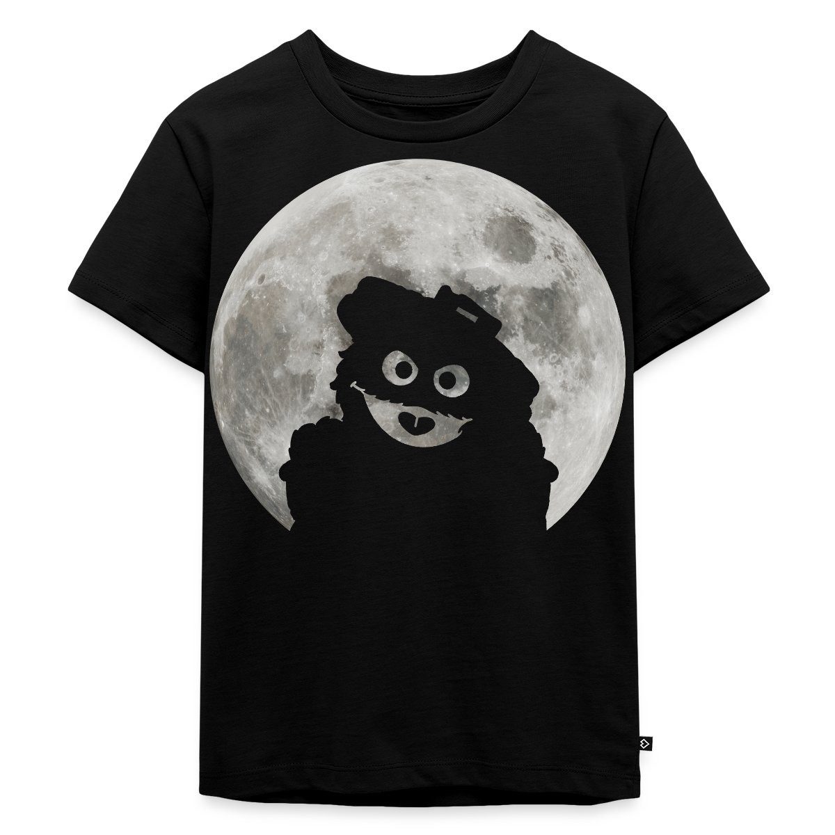 T-Shirt Sesamstraße Oskar In Einer Vollmondnacht Kinder Premium T-Shirt