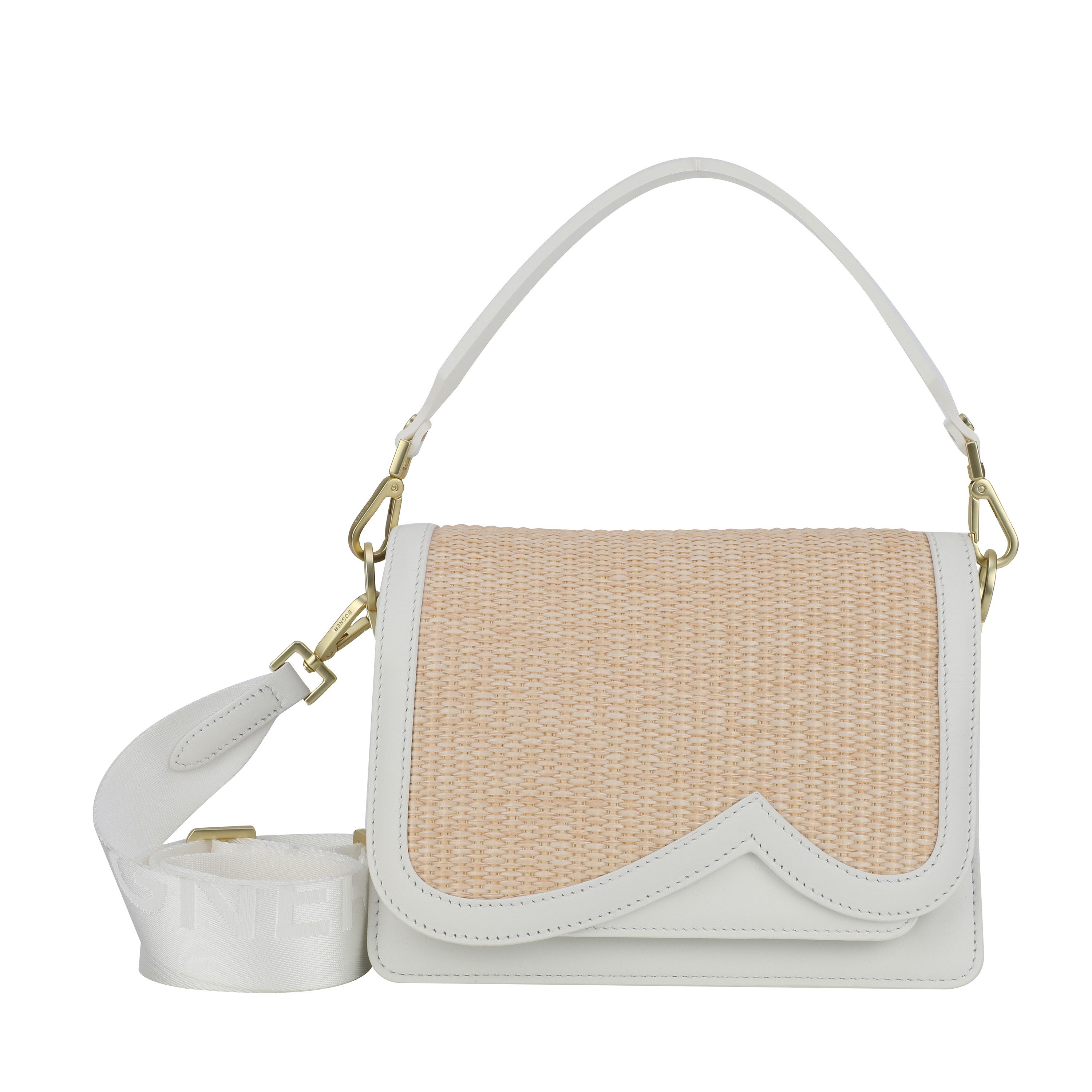 Schultertasche Bogner - Damen Schultertasche Bex Rafia Eartha
