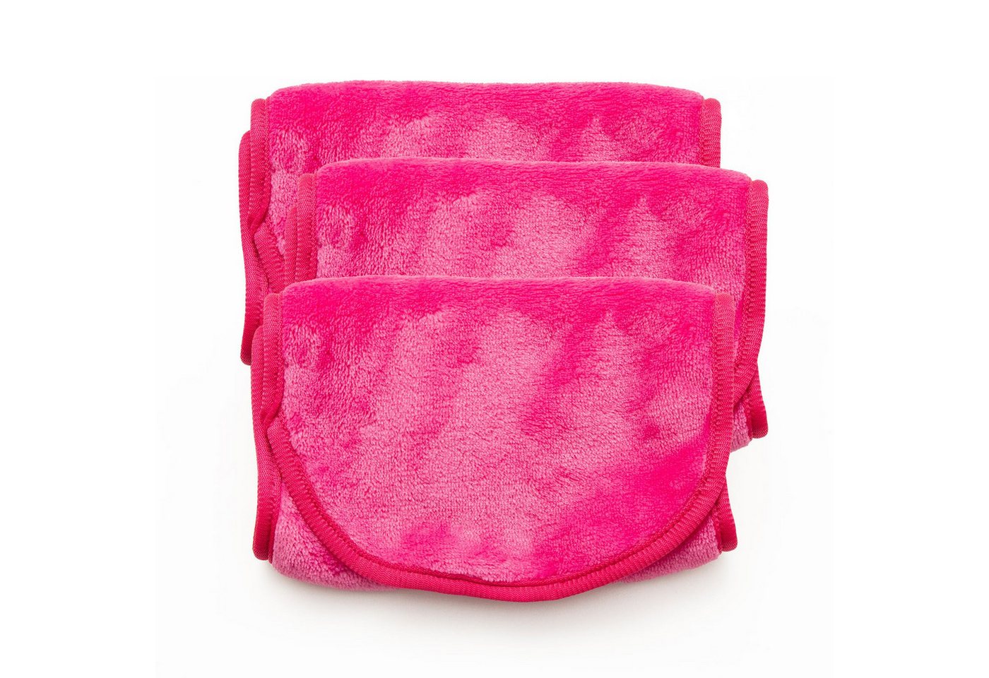 Intirilife Gesichtsreinigungstücher, 3-tlg., Abschminktücher Set Mikrofaser Abschminkpads für Gesicht 40.5 x 17 cm