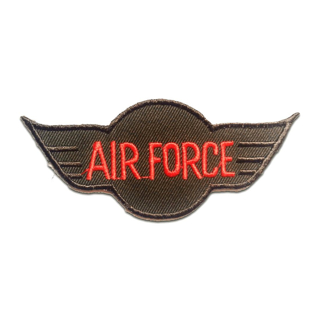 Catch the Patch Aufnäher Bügelbild, Aufbügler, Applikationen, Patches, Flicken, zum aufbügeln, Polyester, AIR FORCE Army - Größe: 10 x 4.4 cm