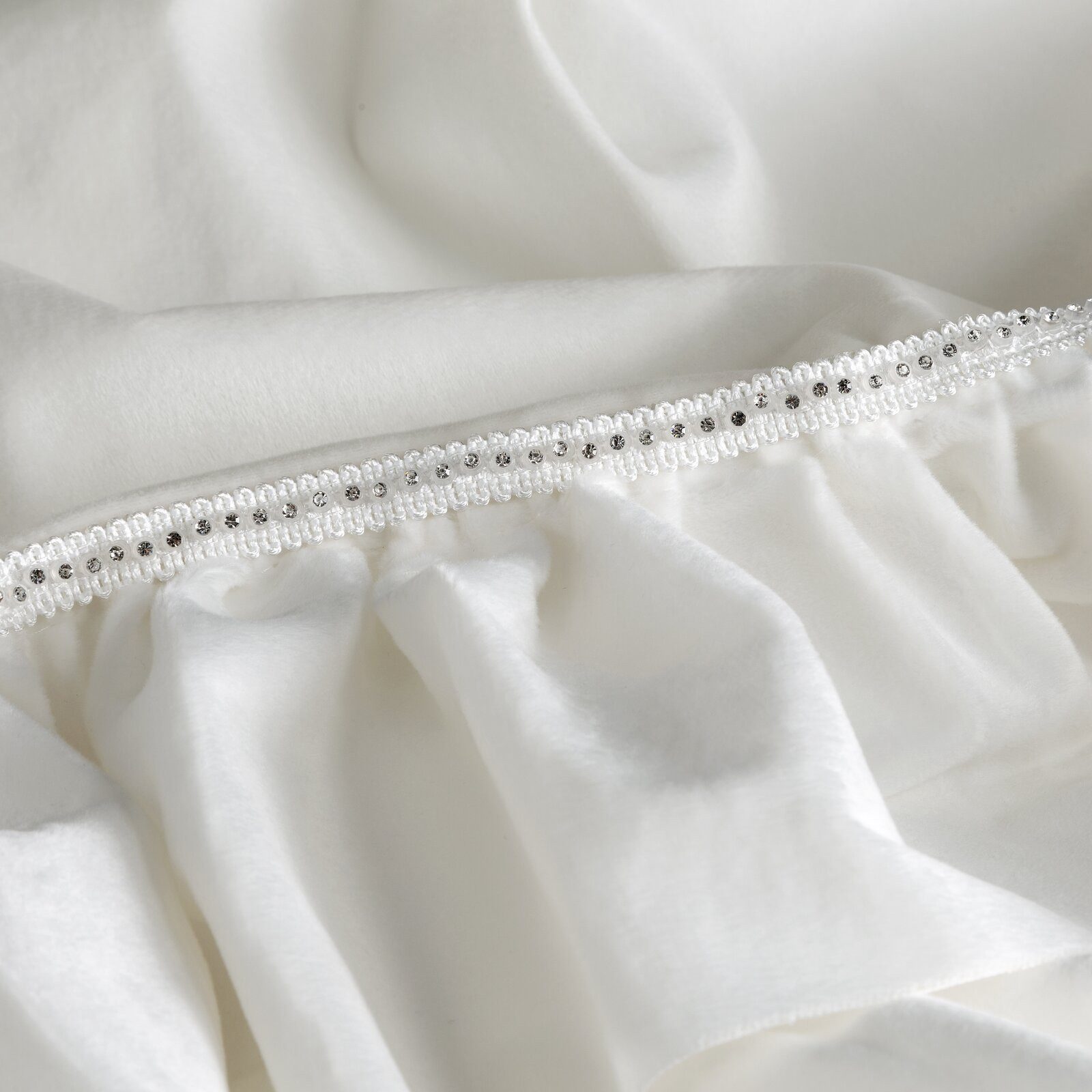 Eurofirany Vorhang Velvet Vorhänge Rüschen 140x250 Wohnzimmer Velours Blickdicht (1 St), Kräuselband, blickdicht, Polyester, Samt Dekorative Velvet-Vorhänge – Bild 5 von 5