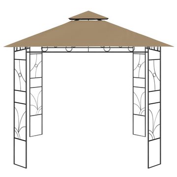 vidaXL Partyzelt Pavillon 3x3x2,7 m Taupe 160 g/m²