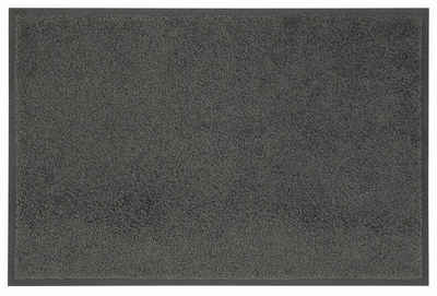 Fußmatte Original Uni, wash+dry by Kleen-Tex, rechteckig, Höhe: 7 mm, Schmutzfangmatte, rutschhemmend, In- und Outdoor geeignet, waschbar