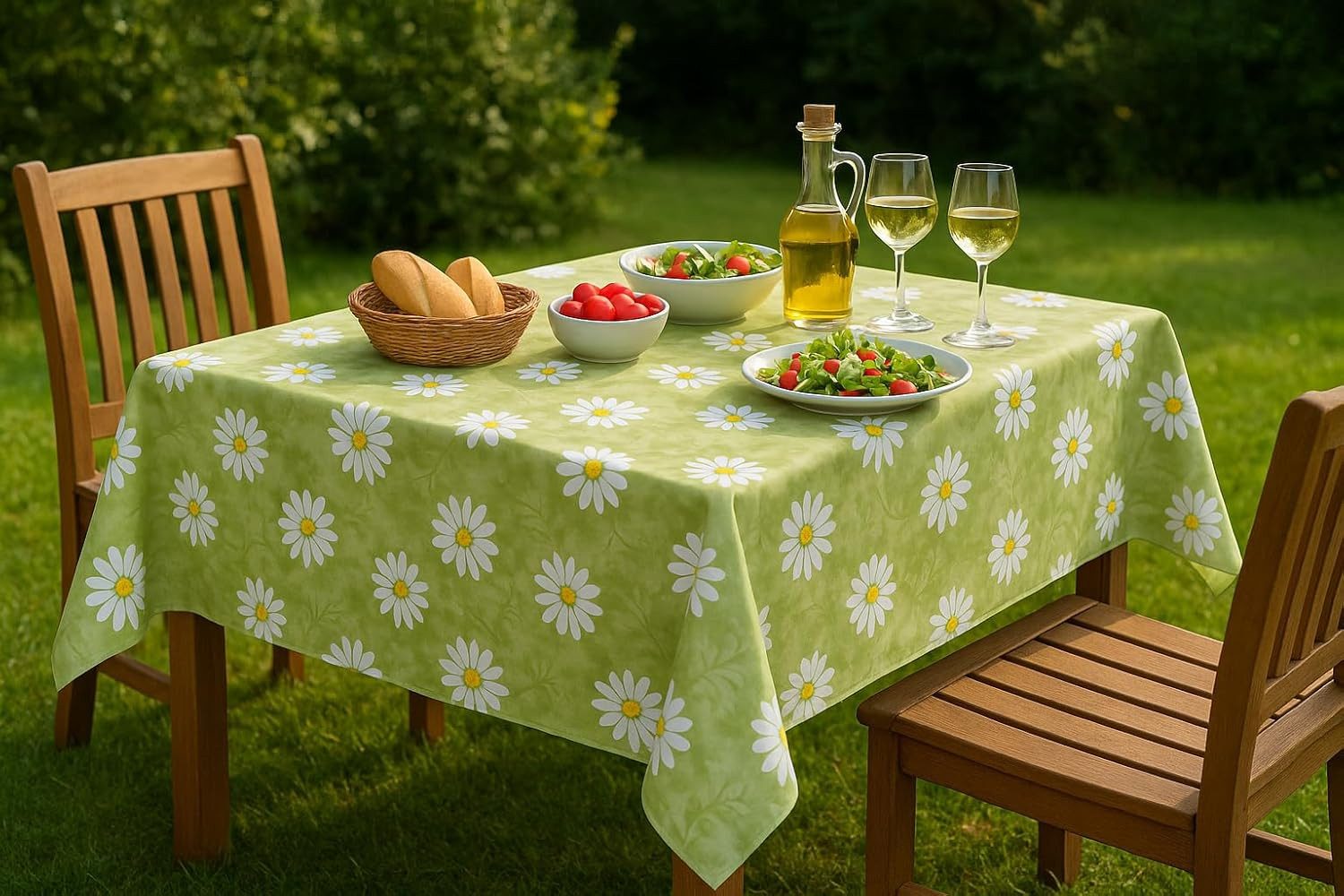texpot Tischdecke PVC Wachstuch Blumen Blüte abwischbar Wachstuchtischdecke (1-tlg)