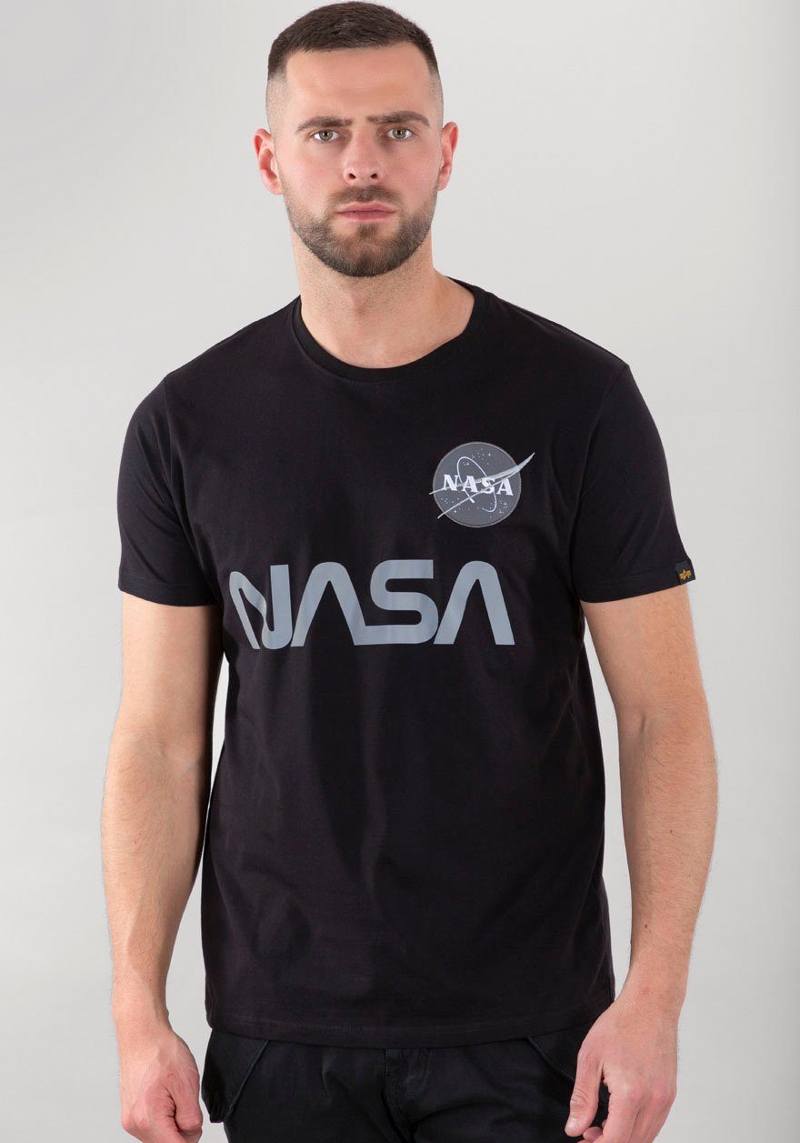 Alpha Industries Rundhalsshirt Nasa Reflective Tee