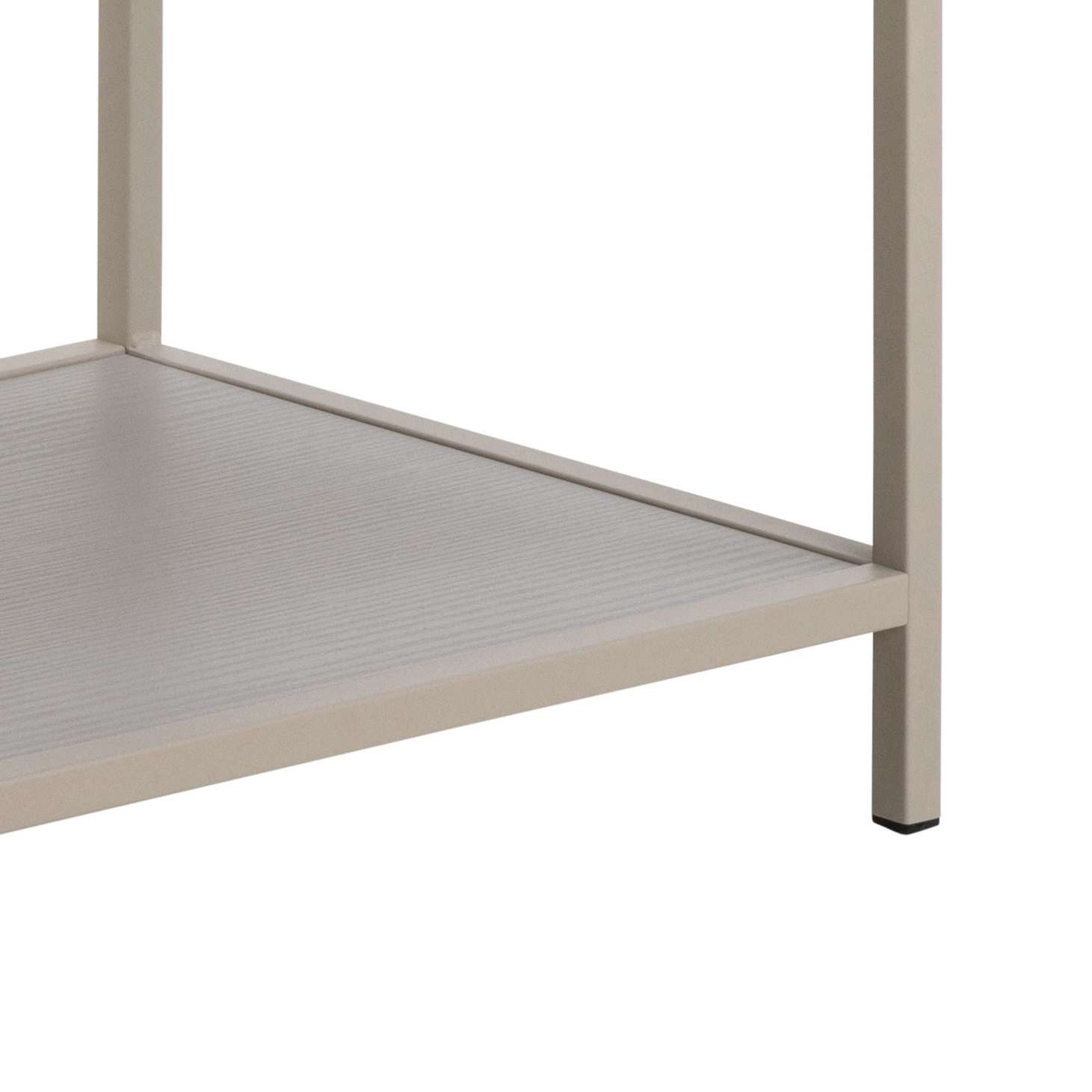 ACTONA GROUP Bücherregal Seaford - Mehrzweckregal & Raumteiler, modern, Metall, Asymmetrisch, stabil & viel Stauraum, zeitloses Design, 6 Regalböden – Bild 5 von 5