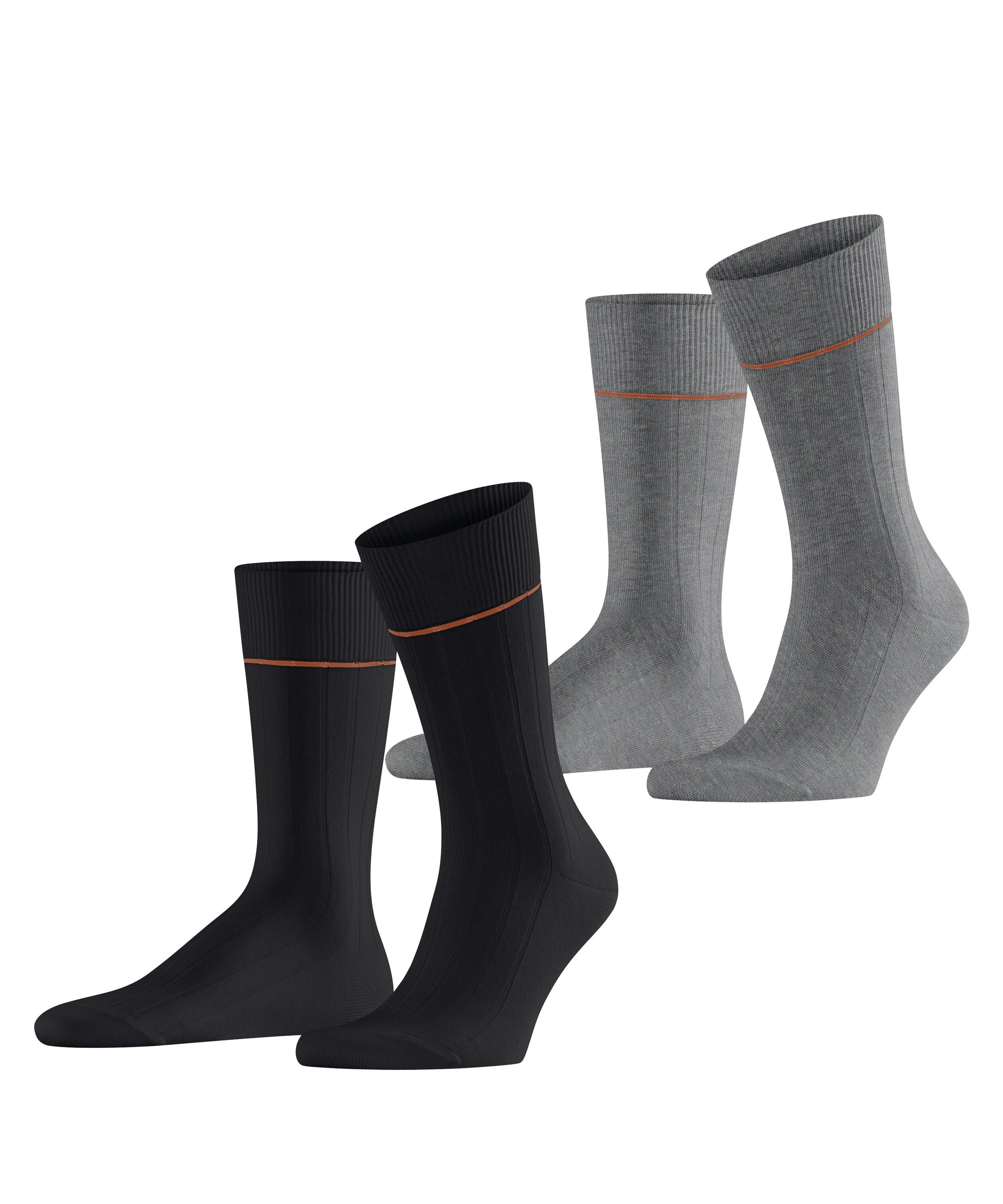 Socken Accent Rib 2-Pack Socken