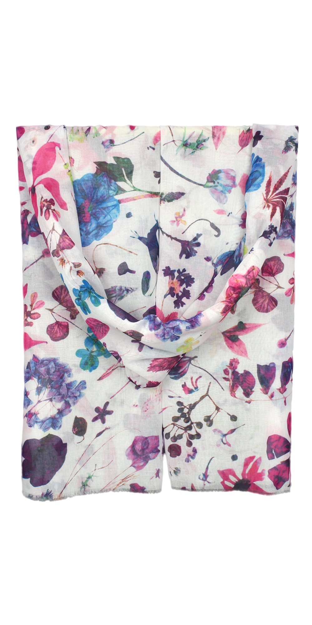 ZEBRO Modeschal Sommerschal Streublumen günstig online kaufen