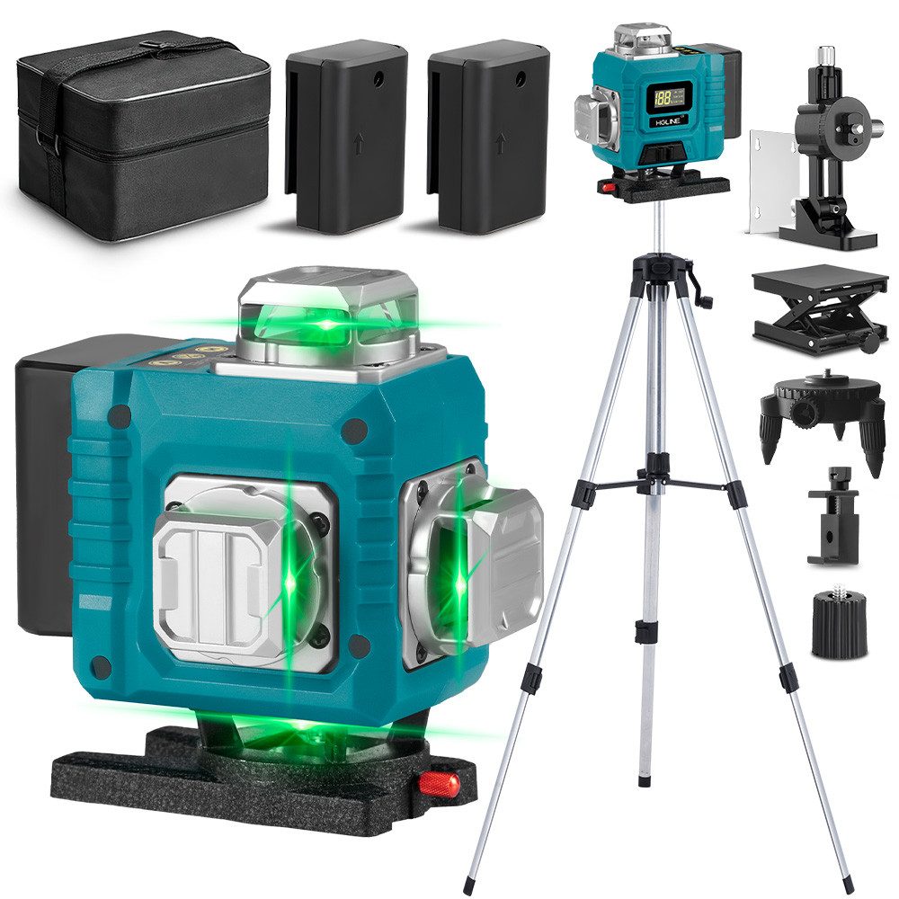 ONEVAN Laserwasserwaage 4D 16 Linienlaser, 4x360° günstig online kaufen