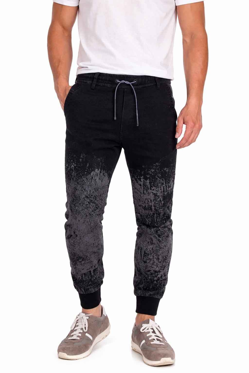 Diesel Sweatjeans Diesel MO-5PKTMALE-P2 0678E Herren Jeans Joggjeans Slim Carrot