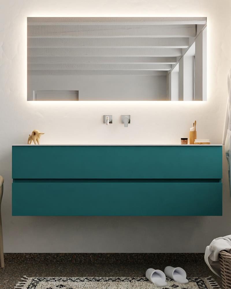 Waschtisch set ozeanblau vica 150 cm NV76341865