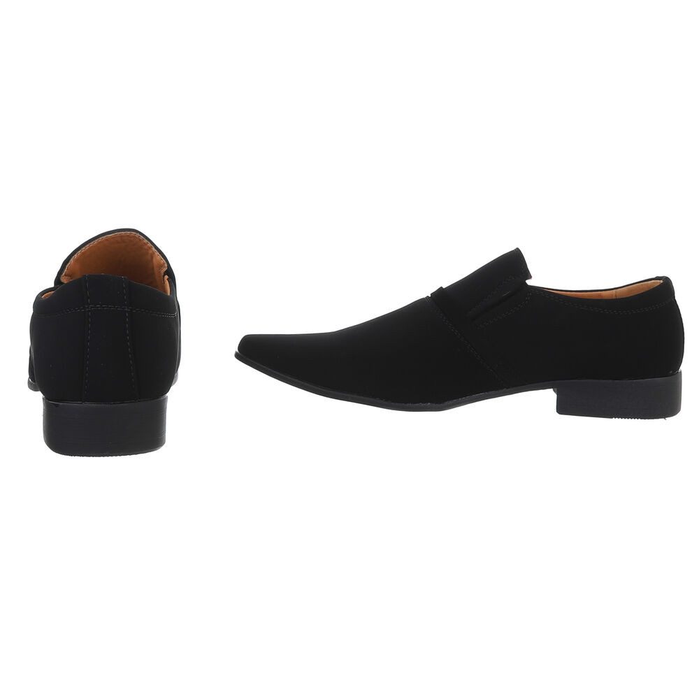 Coolwalk Eleganter Herrenschuh mit Komfort und modernem Design Slipper (89858836) Blockabsatz Business-Schuhe in Schwarz – Bild 5 von 5