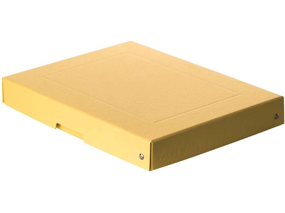DIN 'Pastell', 40 Höhe Falken gelb Geschenkpapier mm A4, Falken PureBox