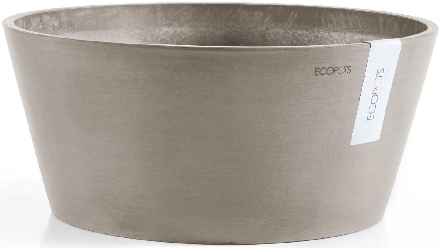 ECOPOTS Blumentopf FRANKFURT Taupe, BxTxH: 30,5x30,5x15 cm günstig online kaufen