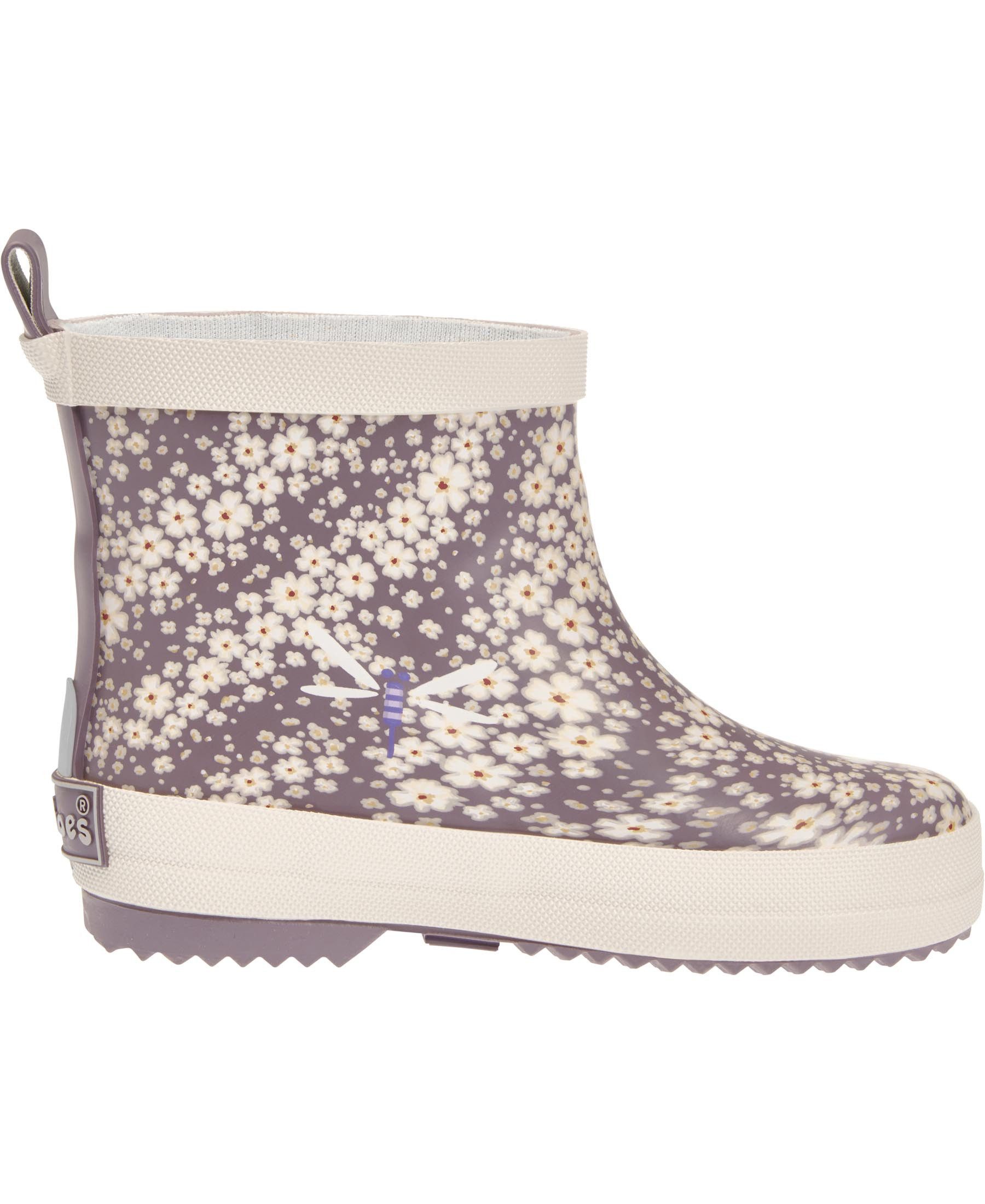 Playshoes Gummistiefel Halbschaft Blumen Gummistiefel