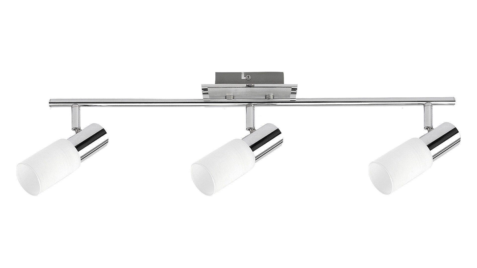 Rabalux LED Deckenspots "Logan" 3-flammig, Metall, silber, E14, L80mm