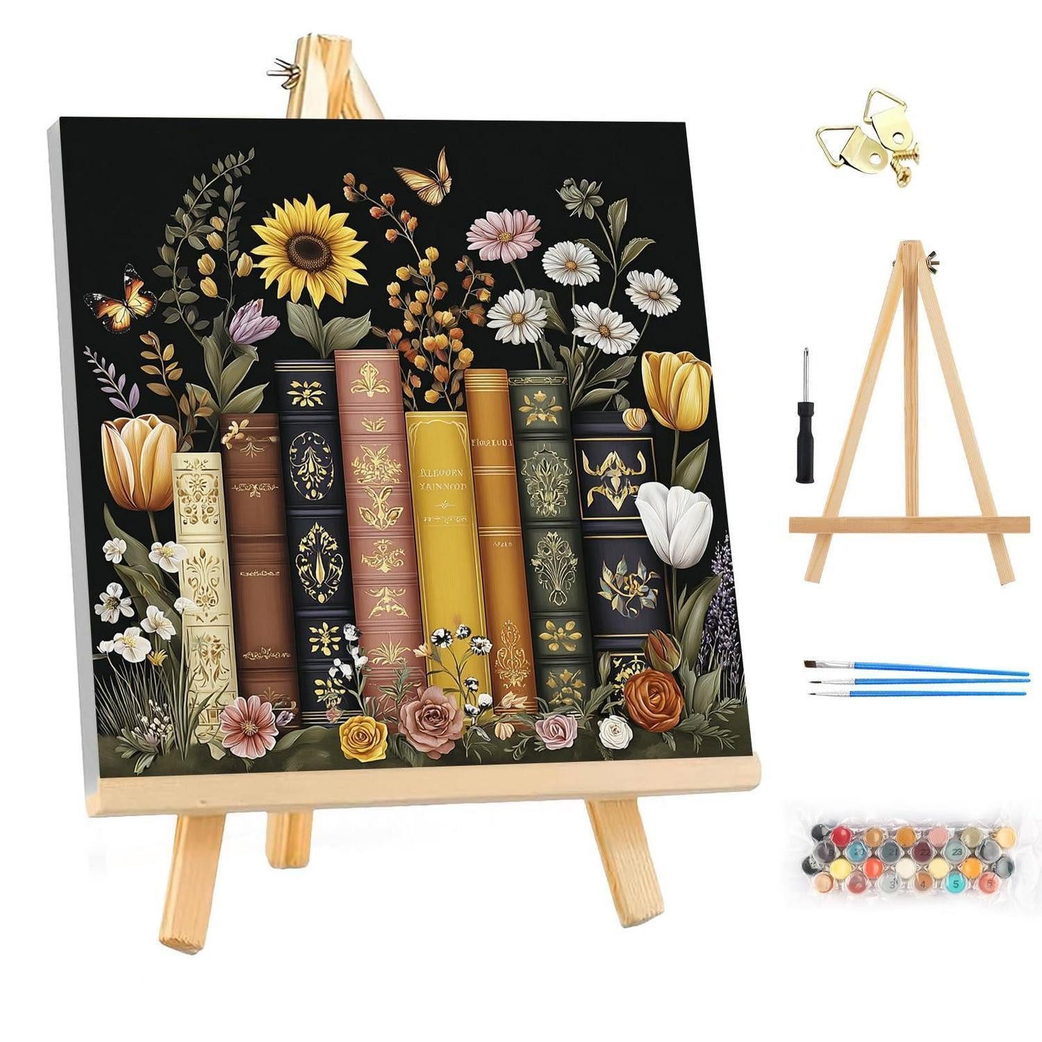 LuxusKollektion Malen nach Zahlen Malen nach Zahlen Erwachse 25x25cm (1-St)